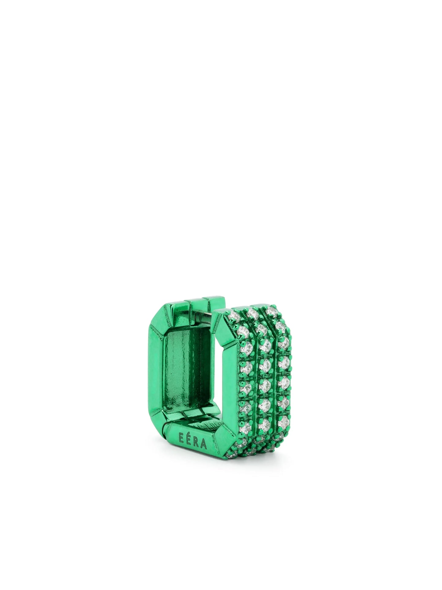 18kt white-gold Candy diamond earring