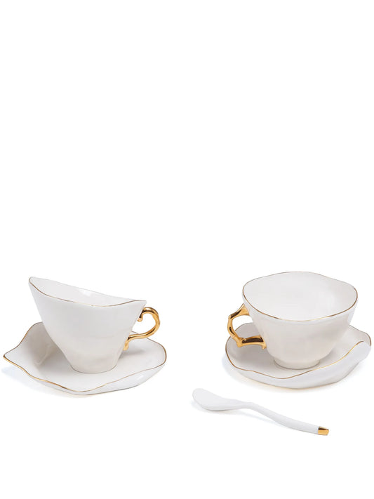 Meltdown tea cups (set of two)