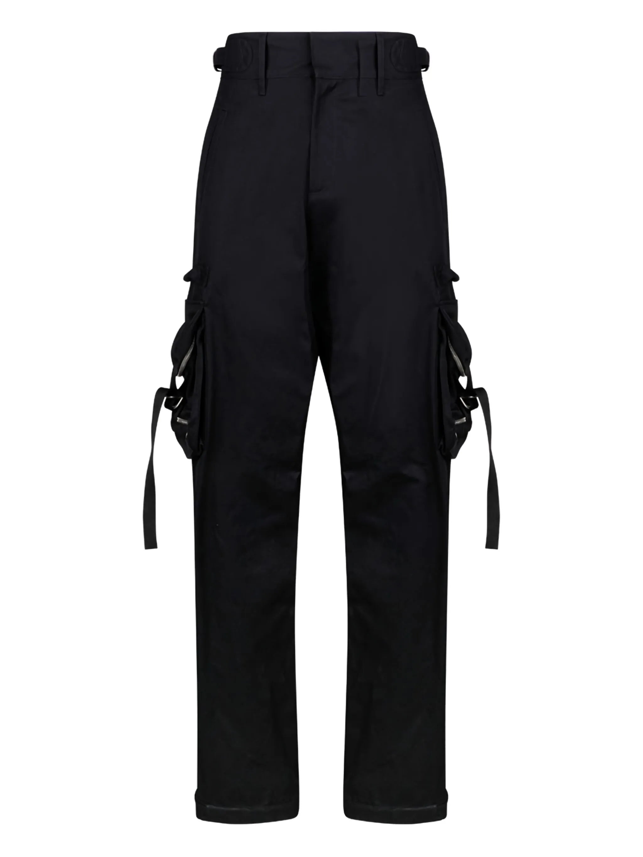 straight-leg cargo trousers