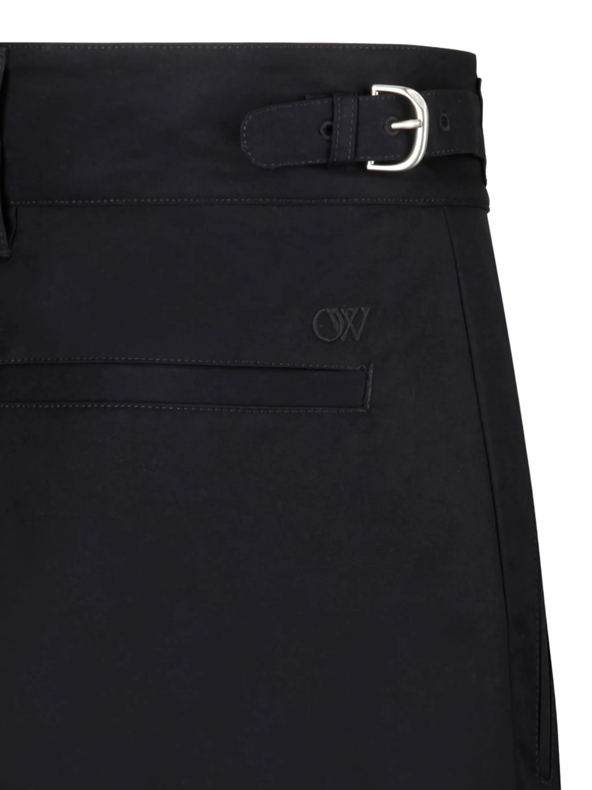 straight-leg cargo trousers