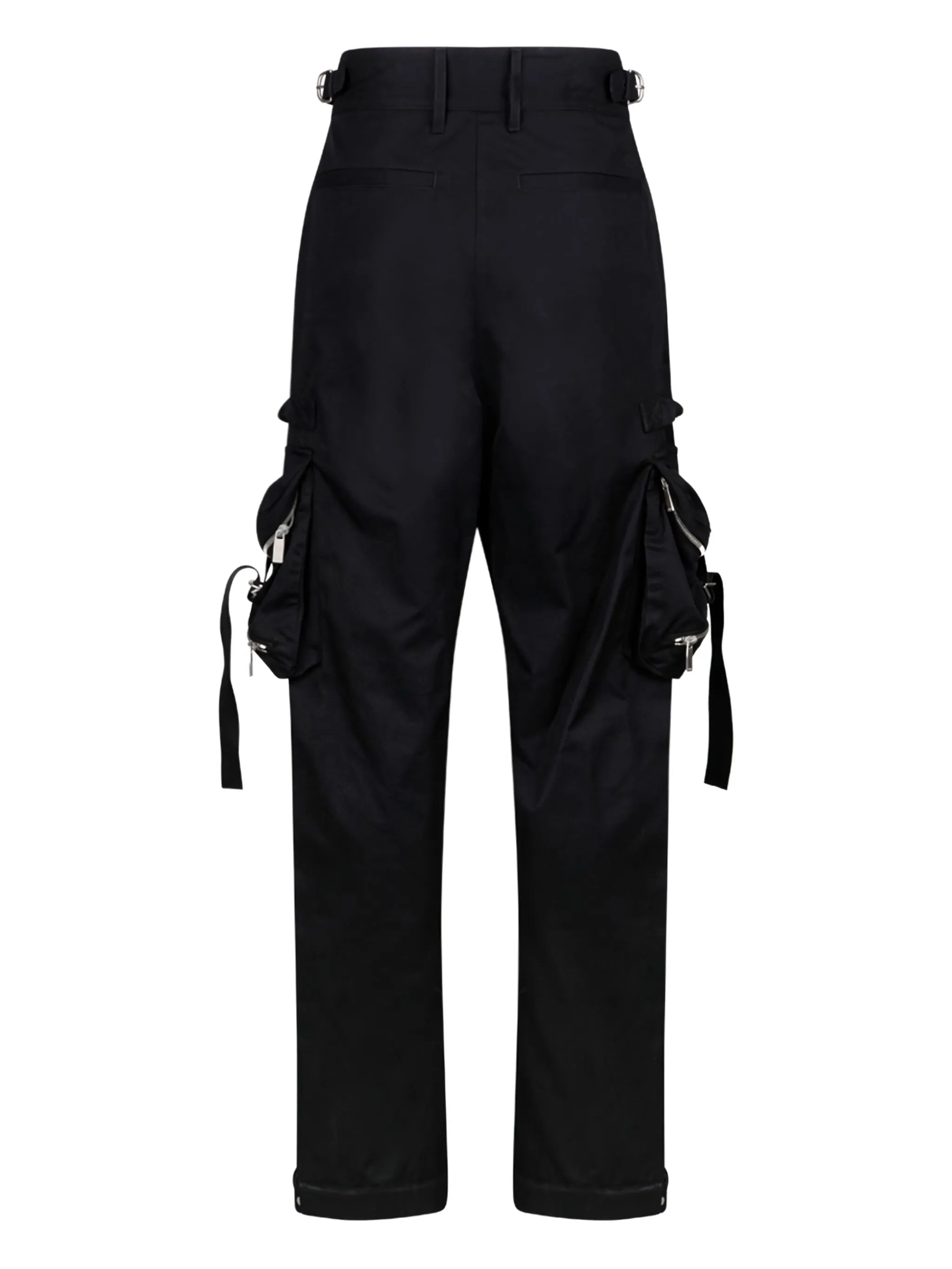 straight-leg cargo trousers