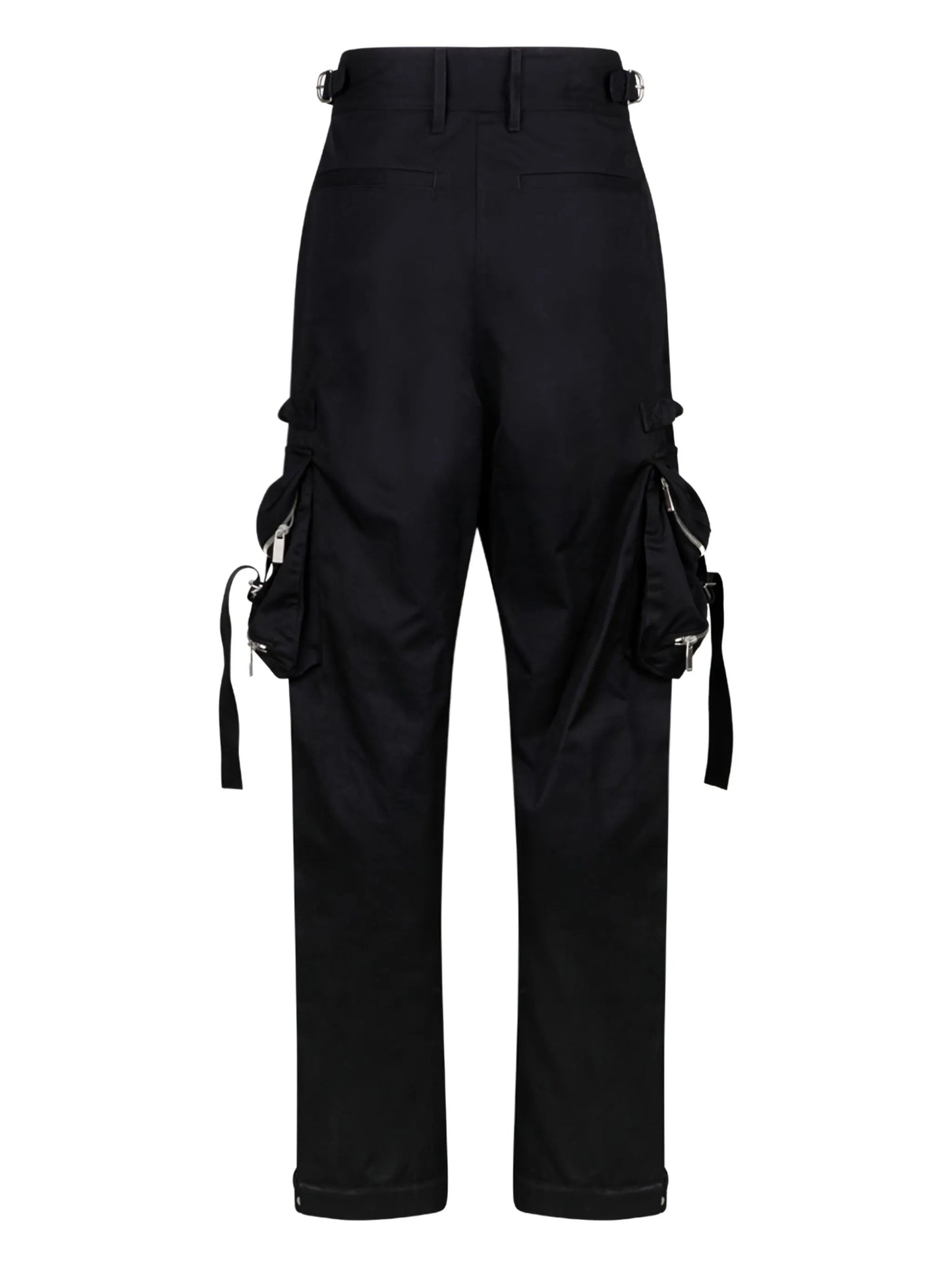 straight-leg cargo trousers
