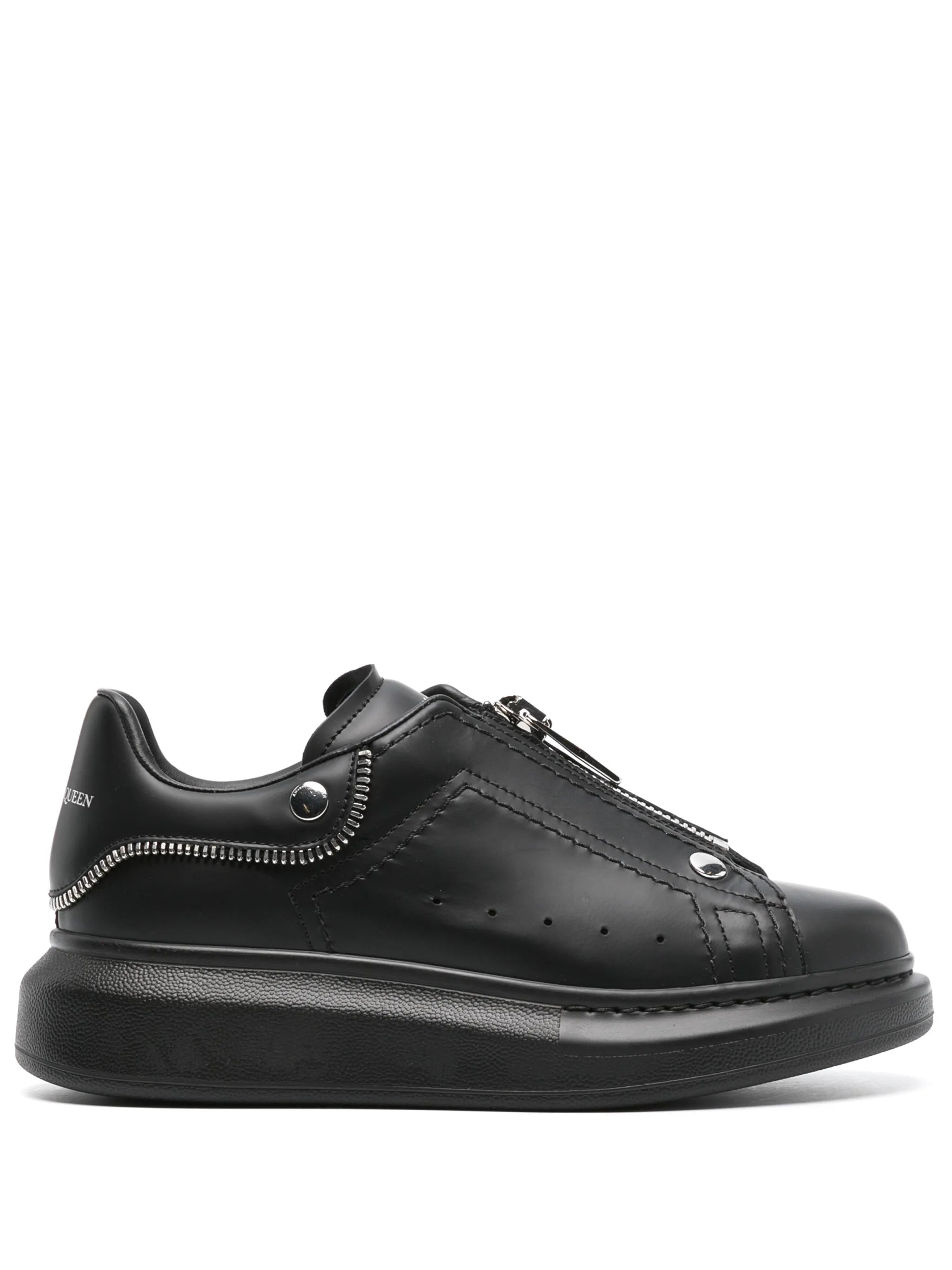 Oversized zip-up sneakers