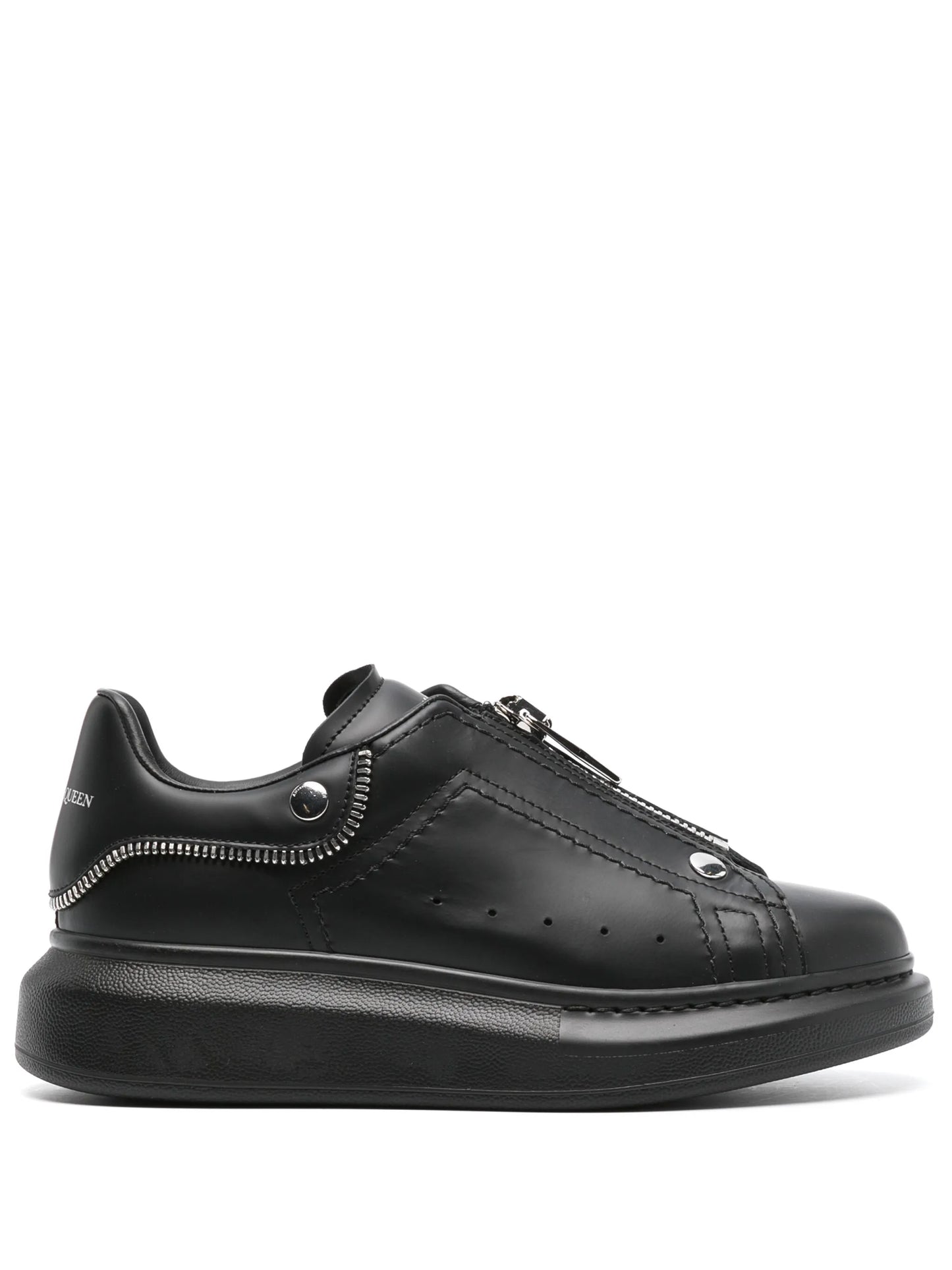 Oversized zip-up sneakers
