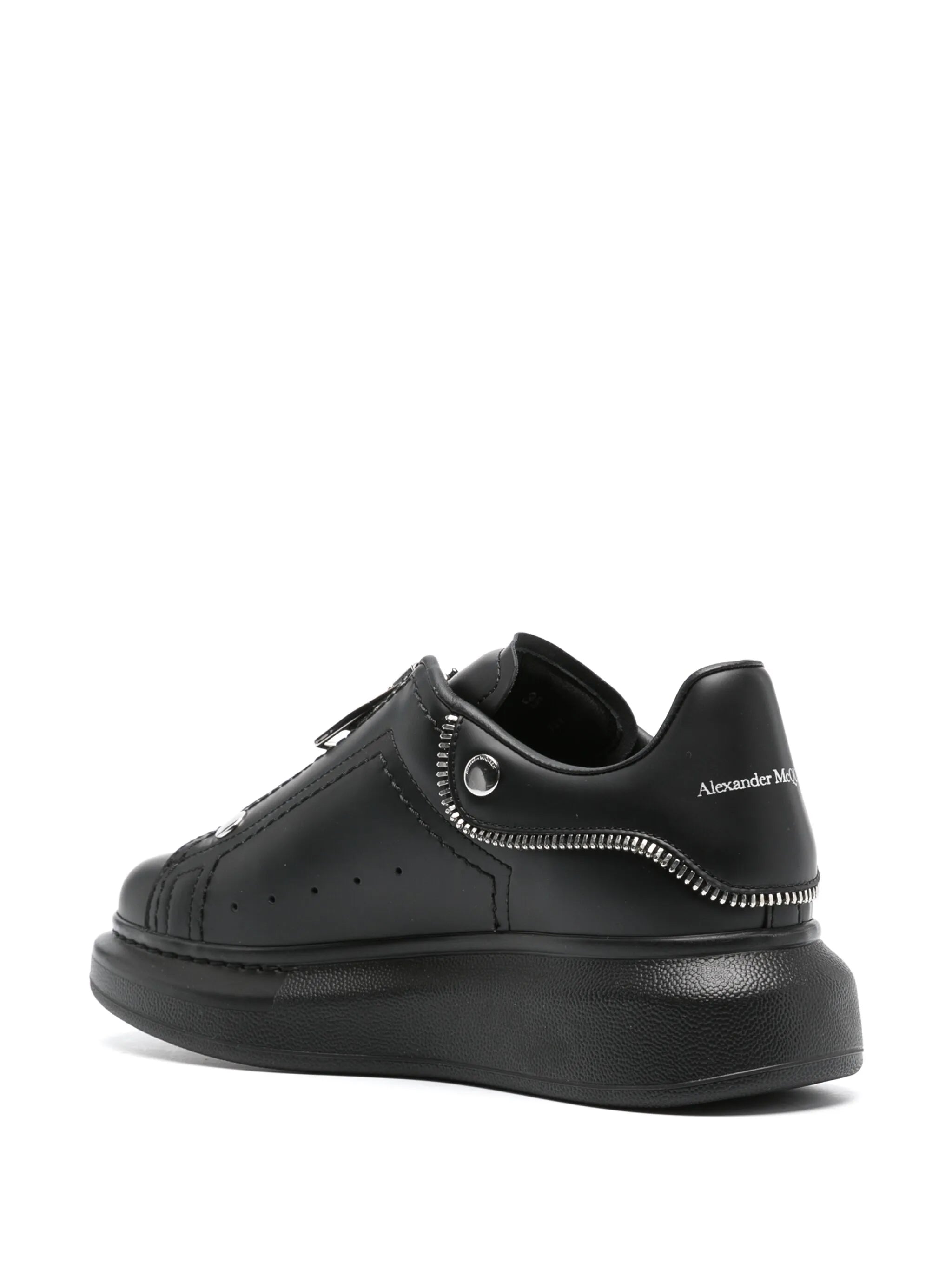 Oversized zip-up sneakers