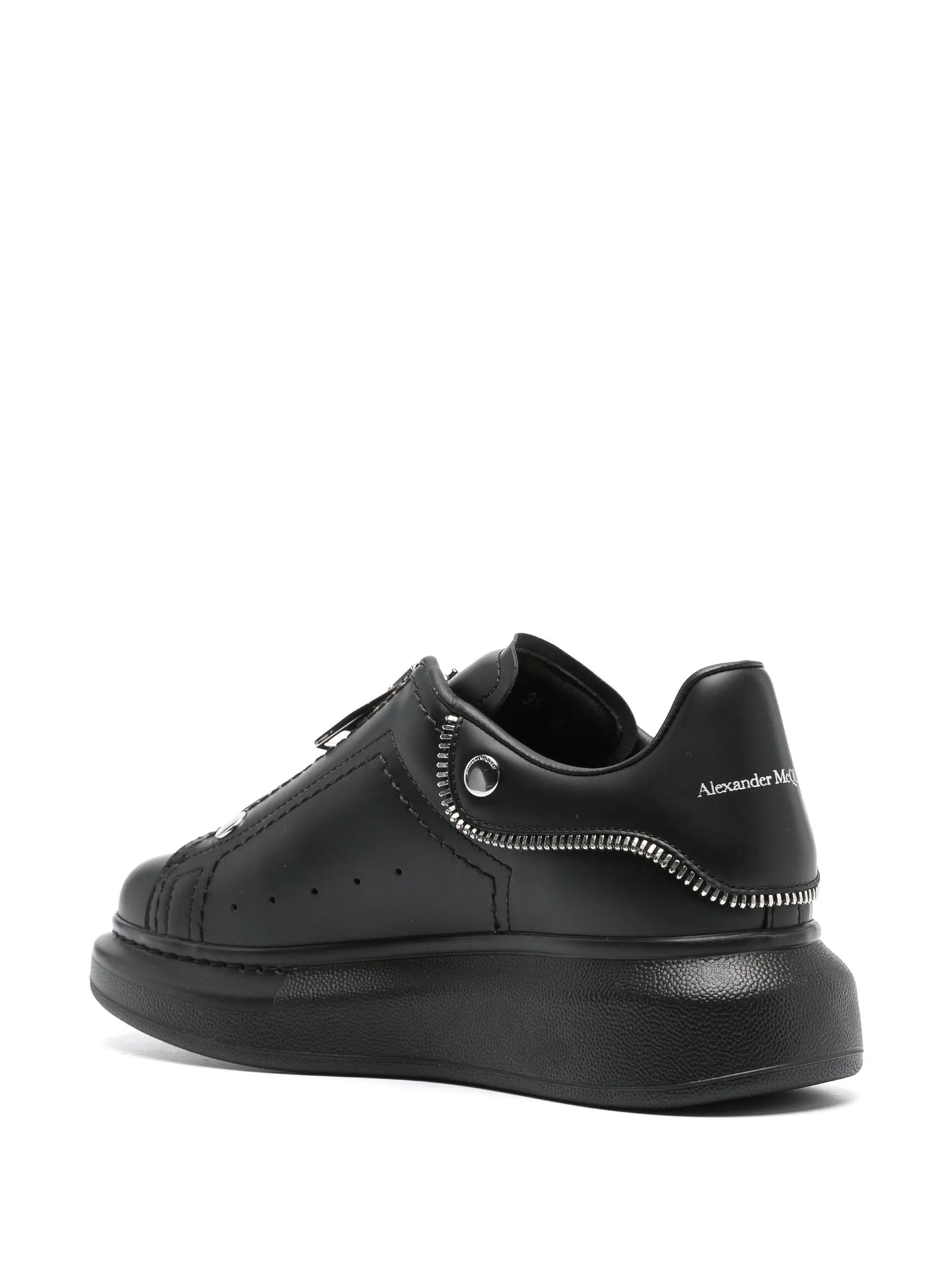 Oversized zip-up sneakers
