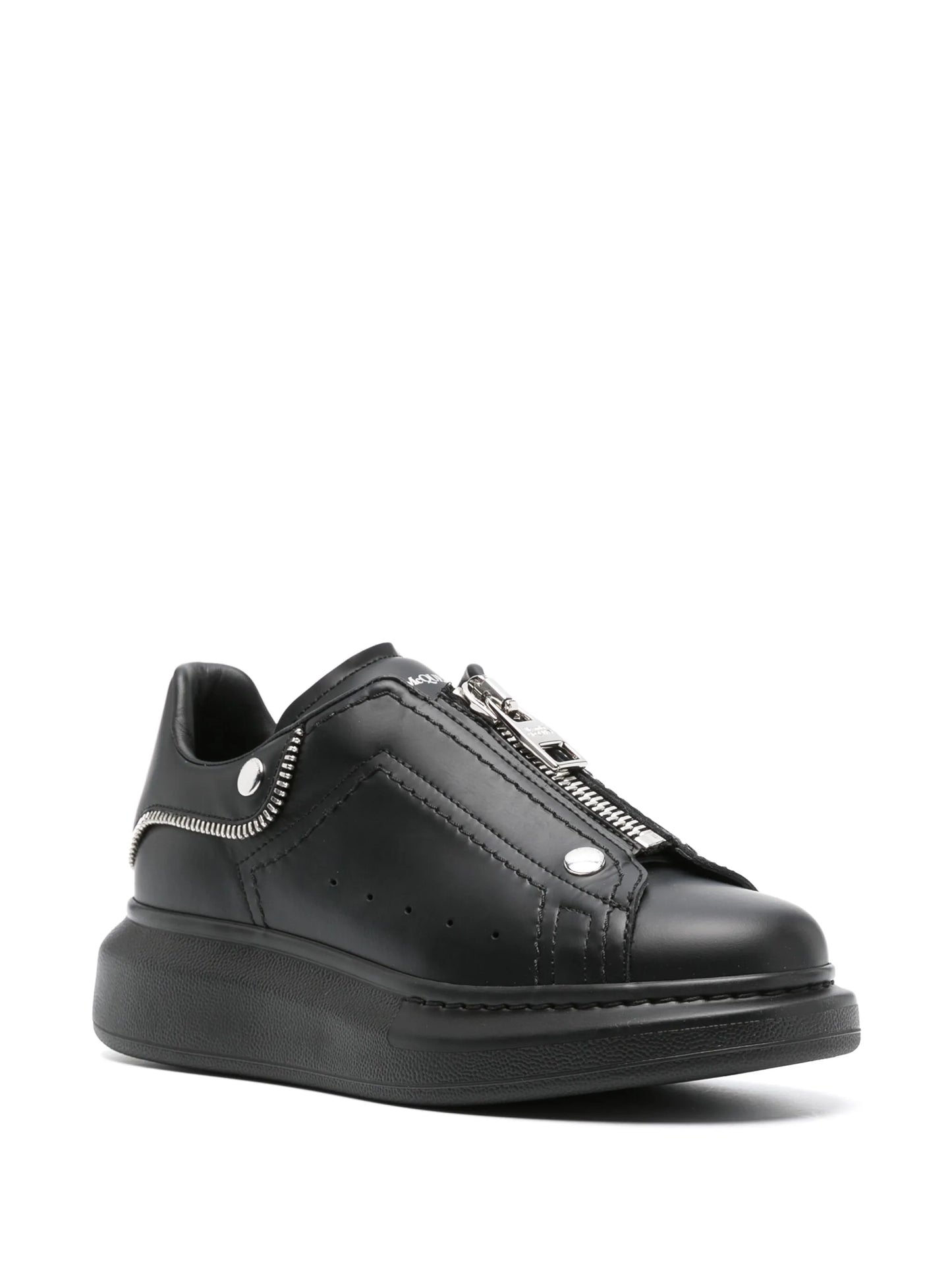 Oversized zip-up sneakers