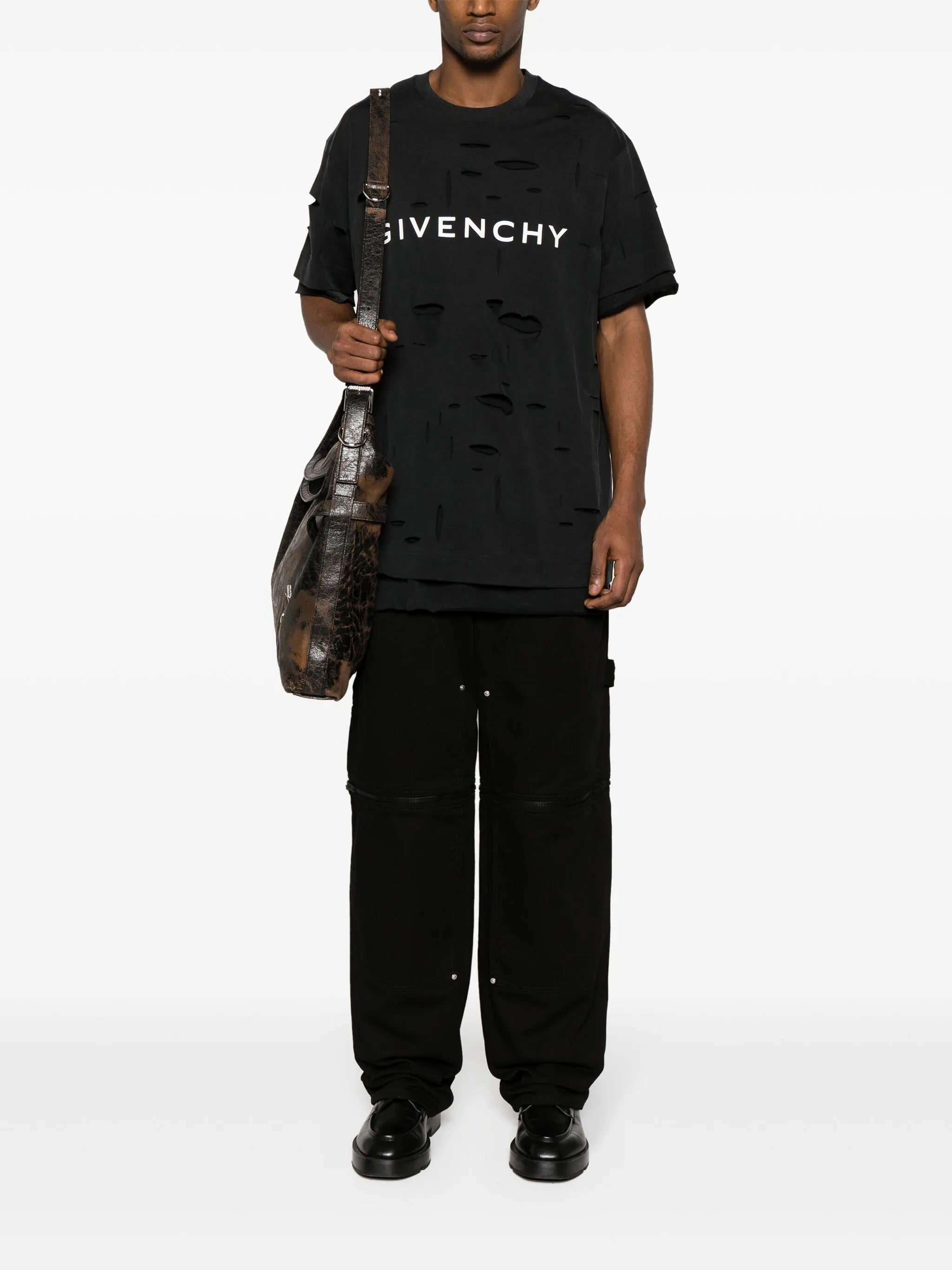 logo-print T-shirt