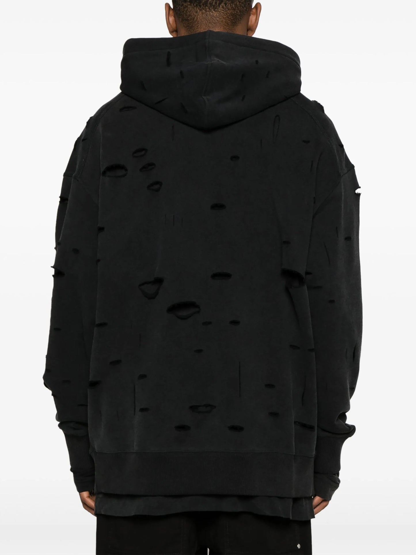 logo-print hoodie