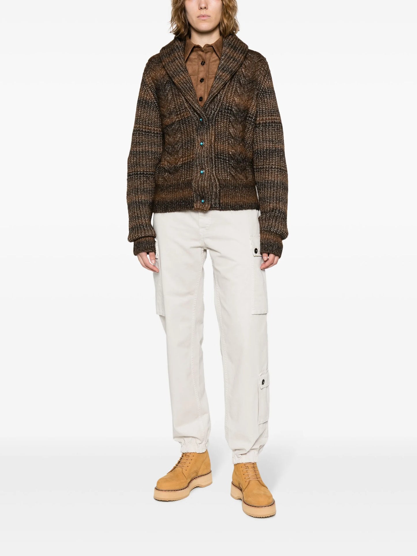 Lexi cable-knit cardigan
