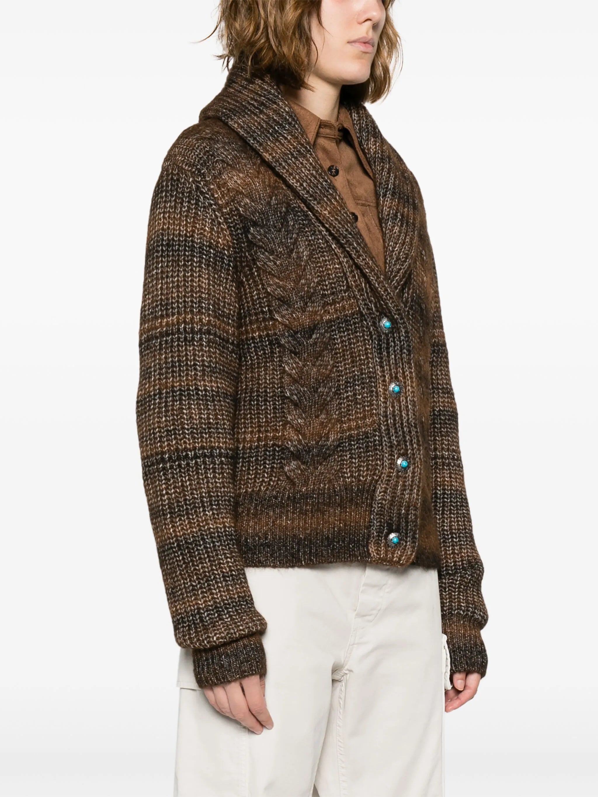 Lexi cable-knit cardigan