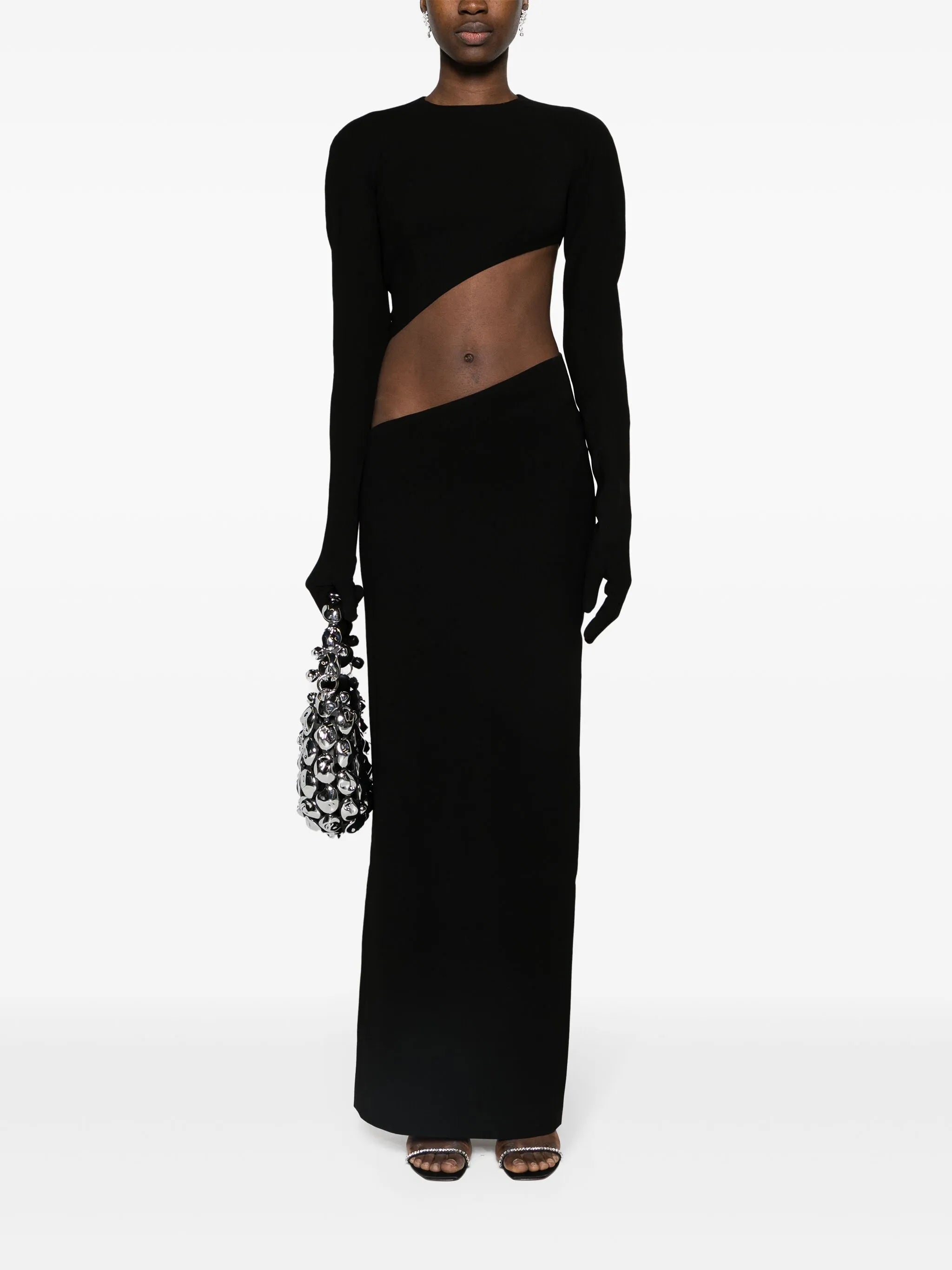 Gisele cut-out gown