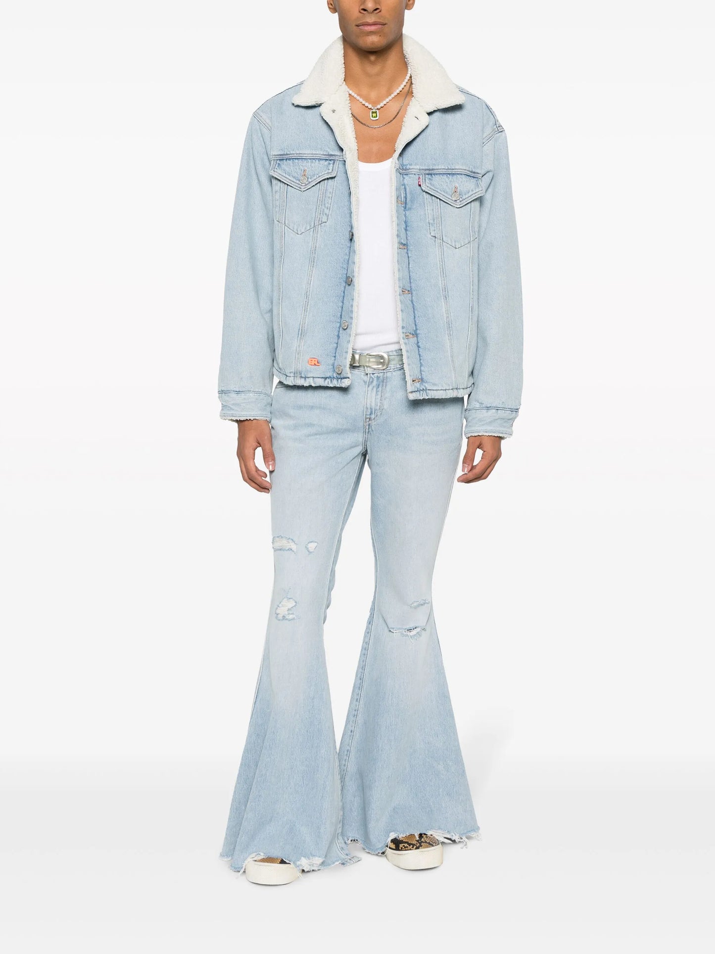 x Levi's Sherpa Trucker denim jacket