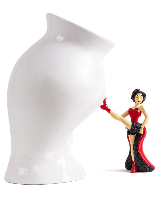 Circus porcelain vase (28.5cm)