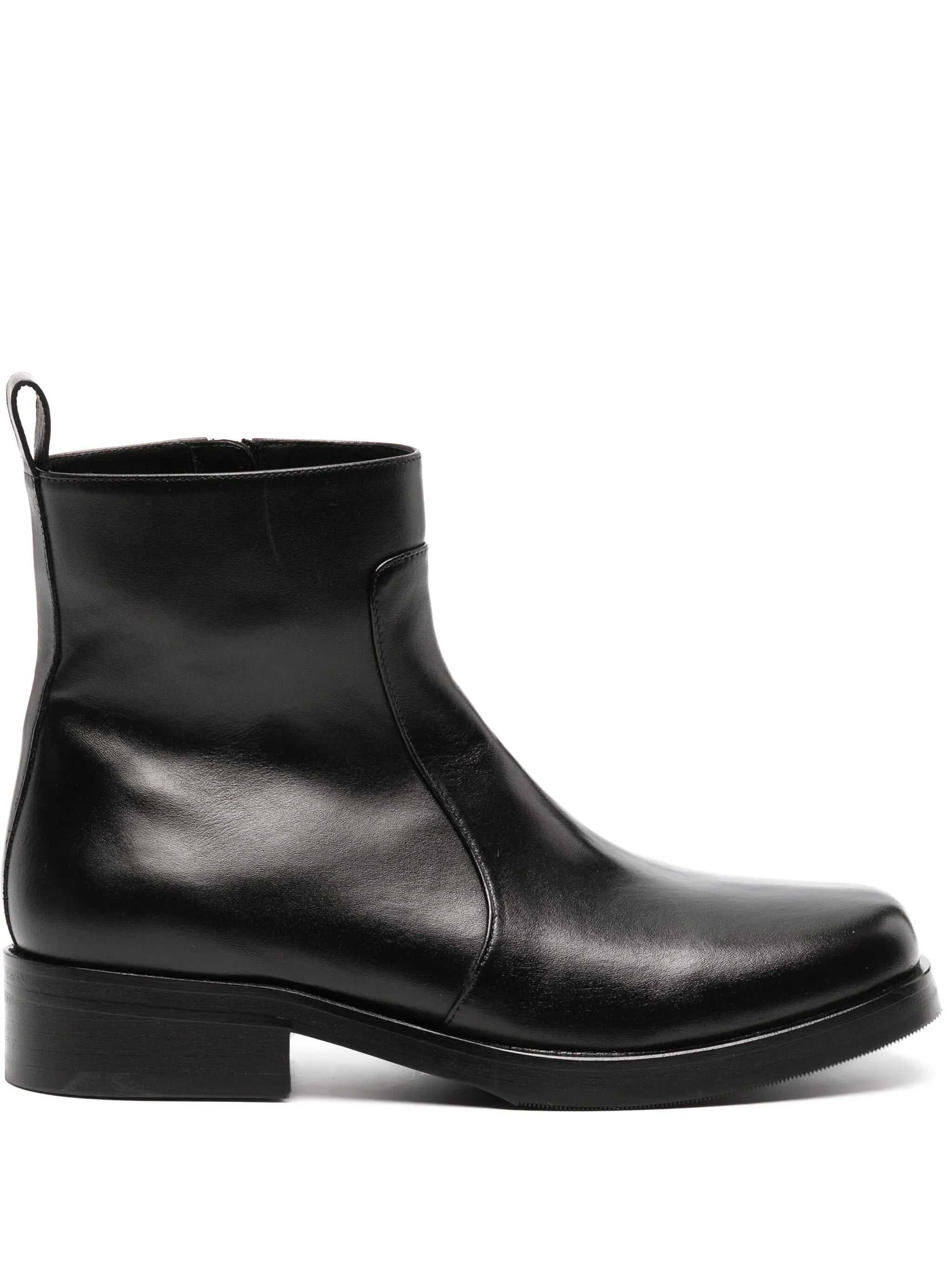 square boots