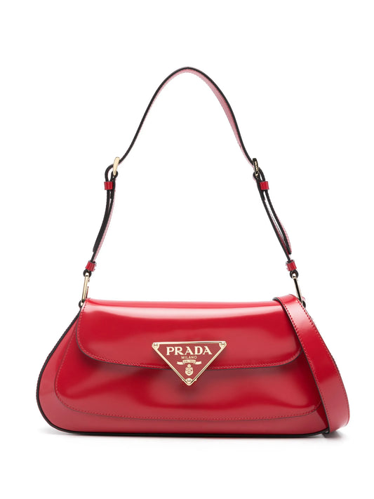 Cleo leather shoulder bag
