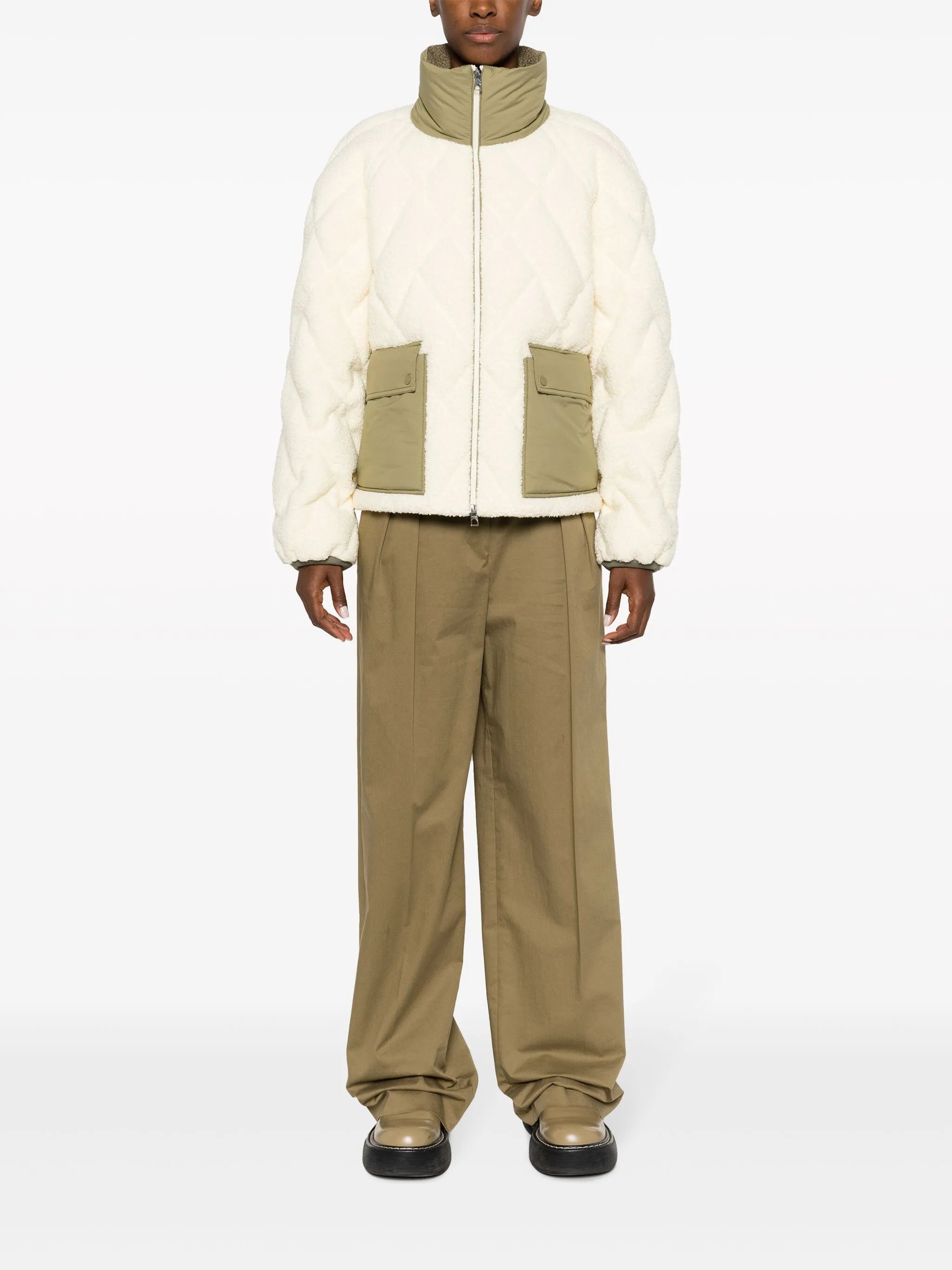 Jonquille quilted bouclé jacket
