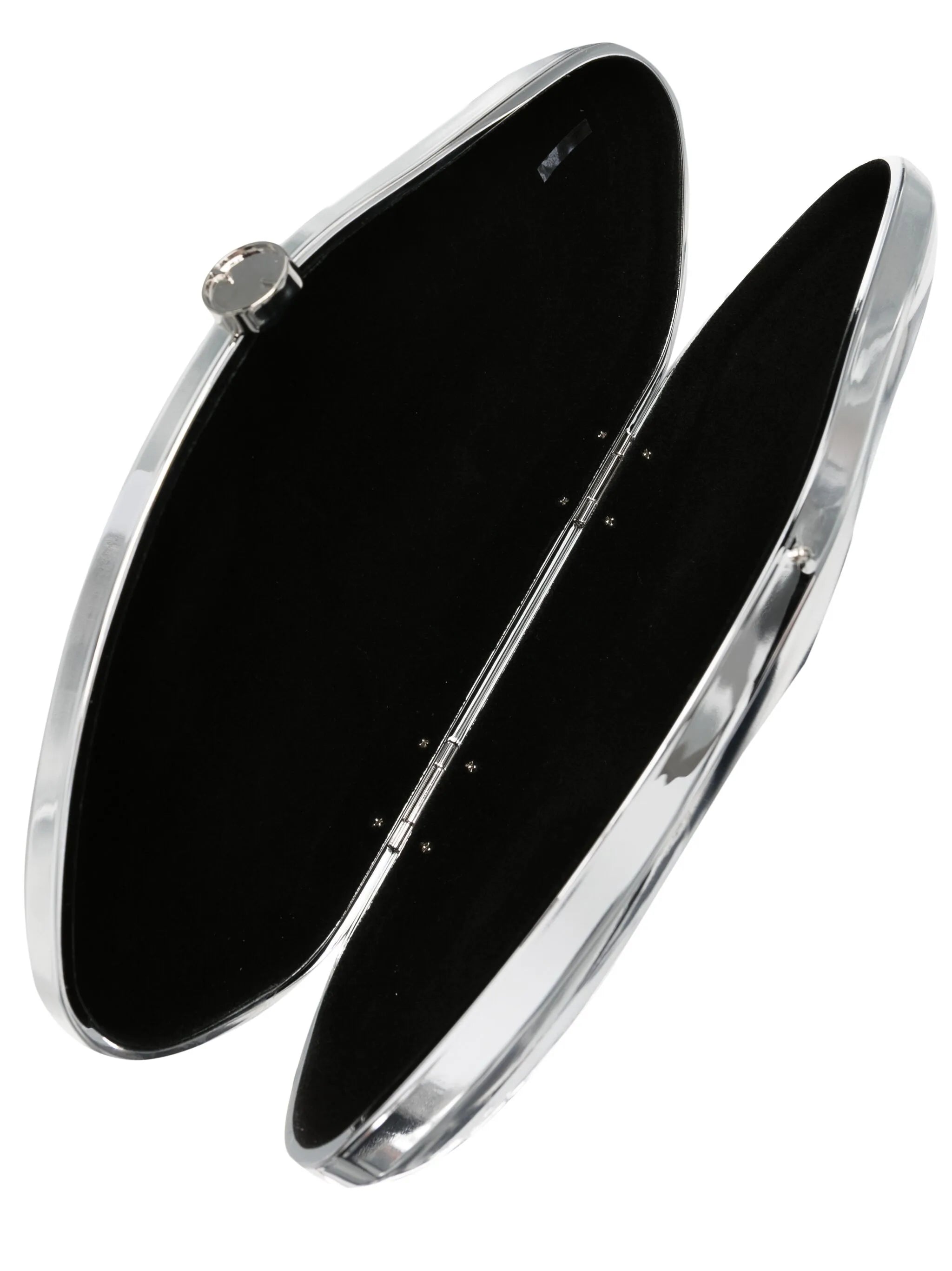 Caldera sculpted clutch bag