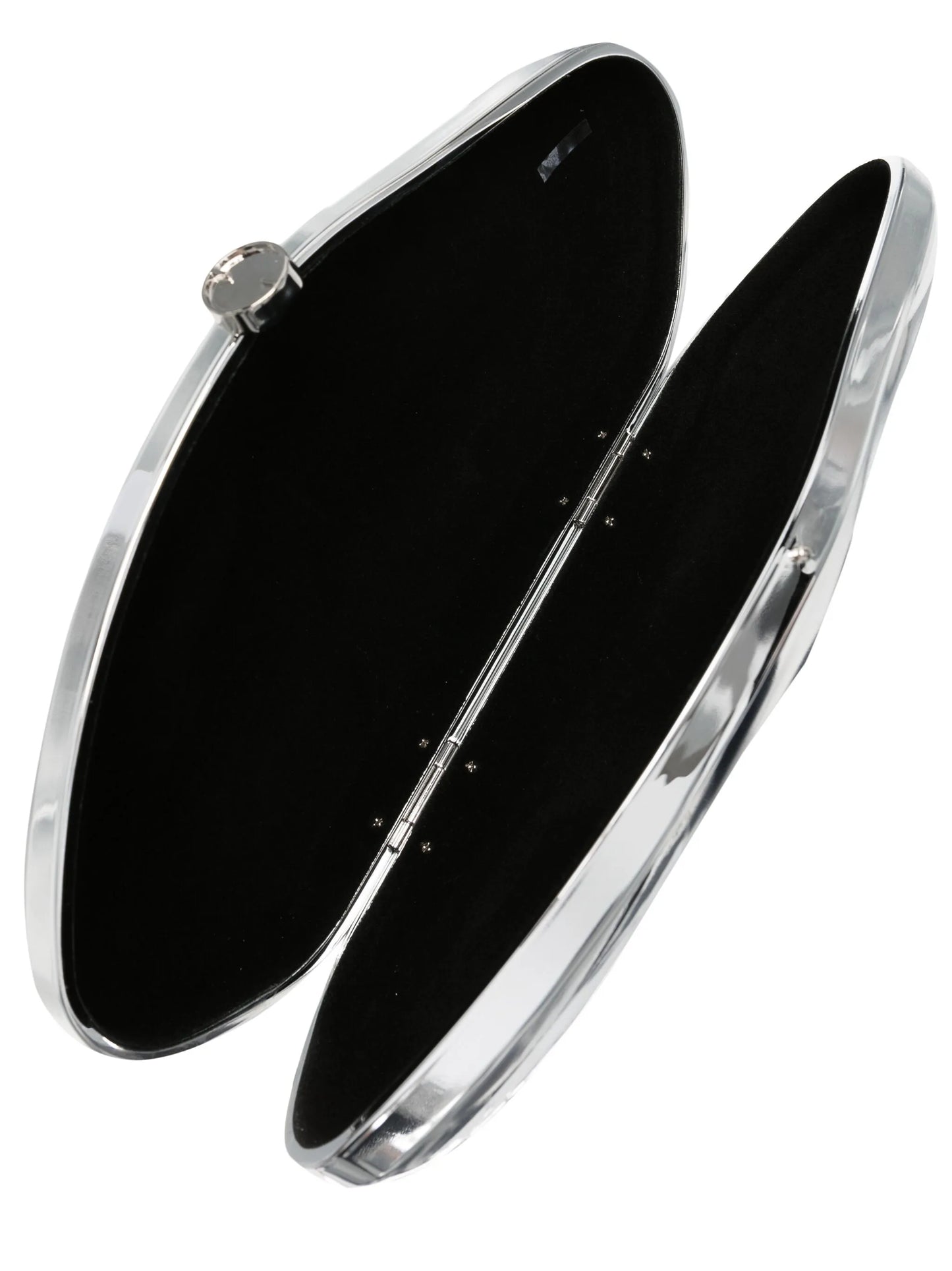 Caldera sculpted clutch bag