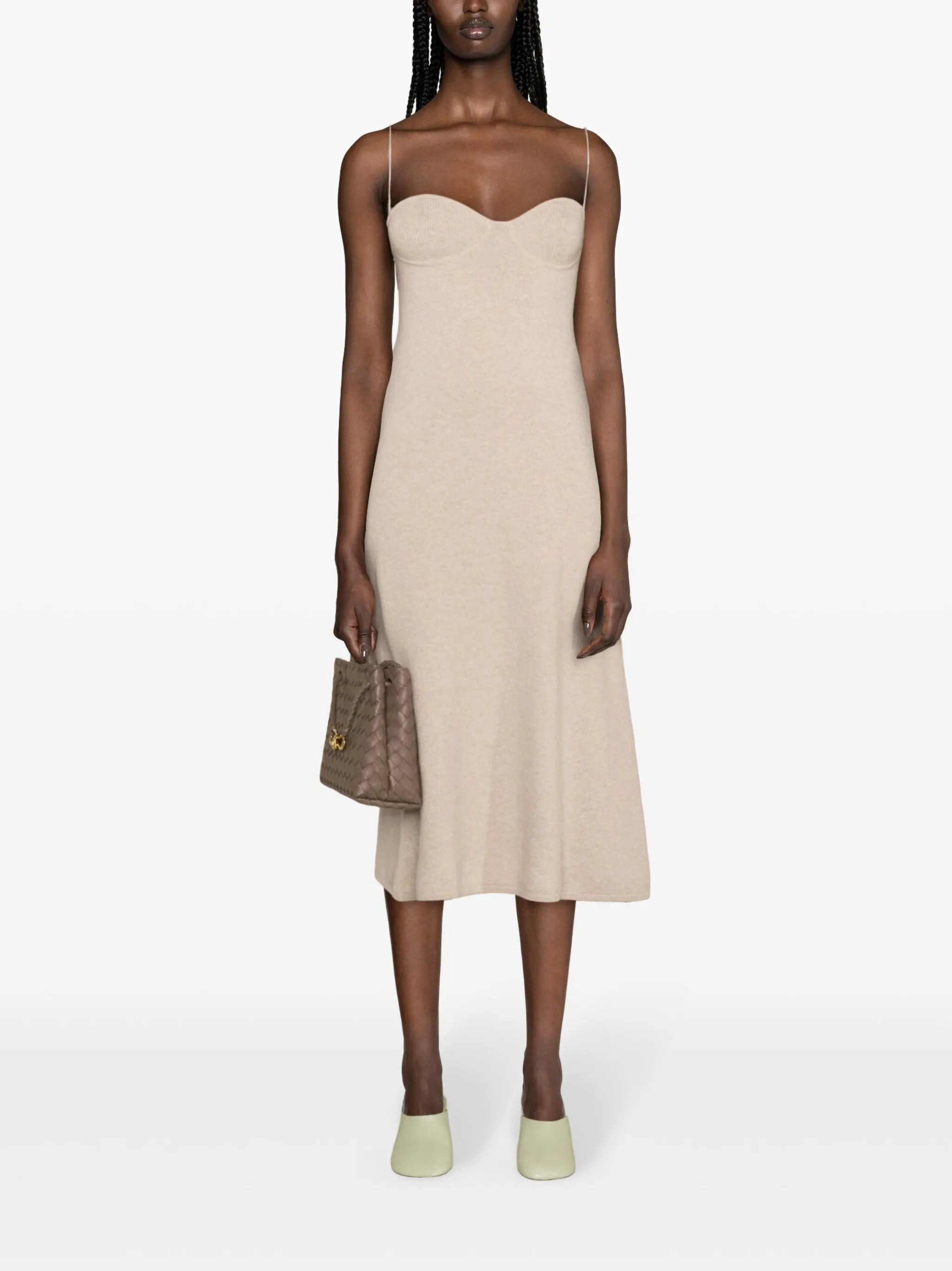Ally cashmere midi dress