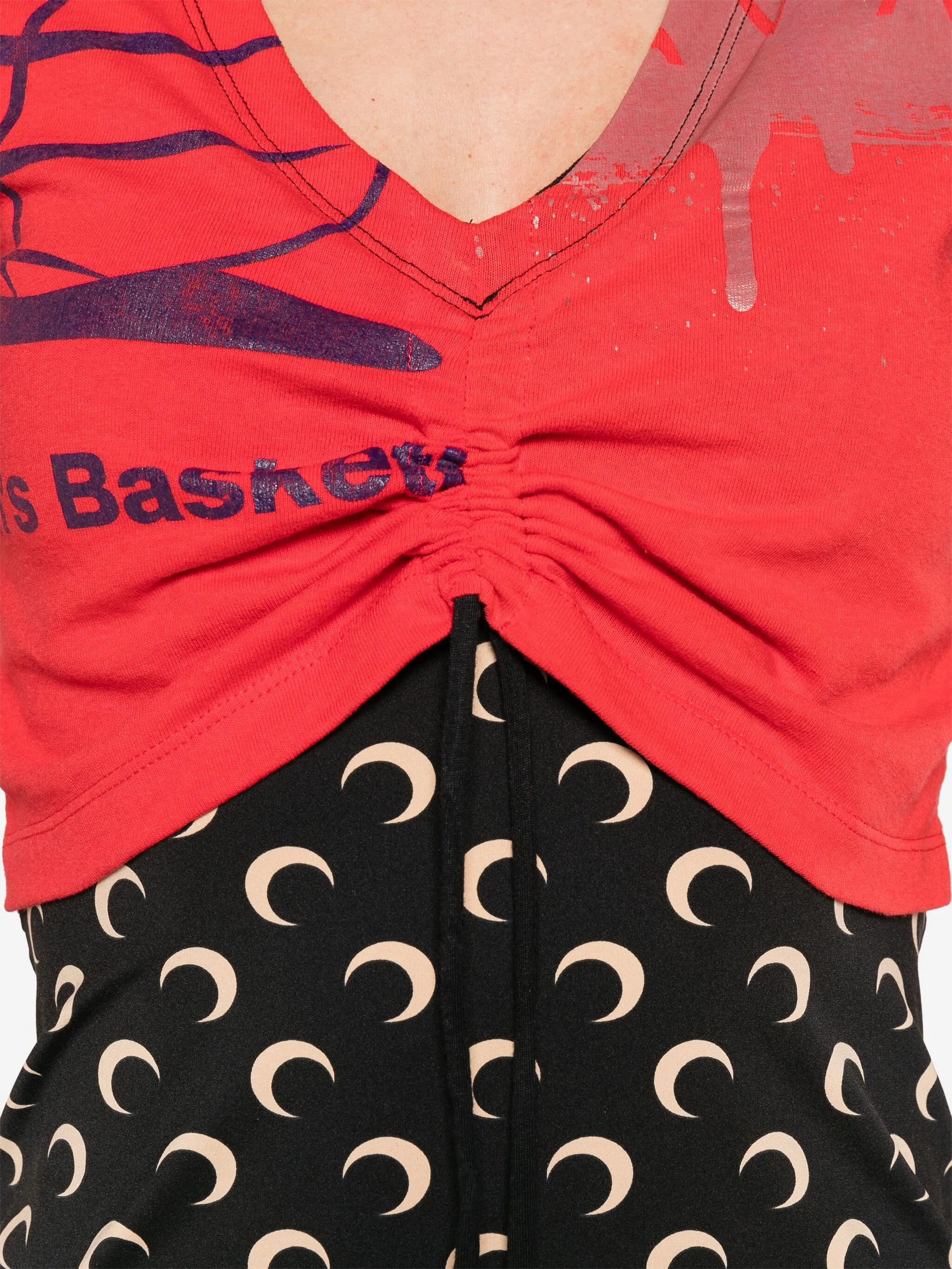 Regenerated layered T-shirt