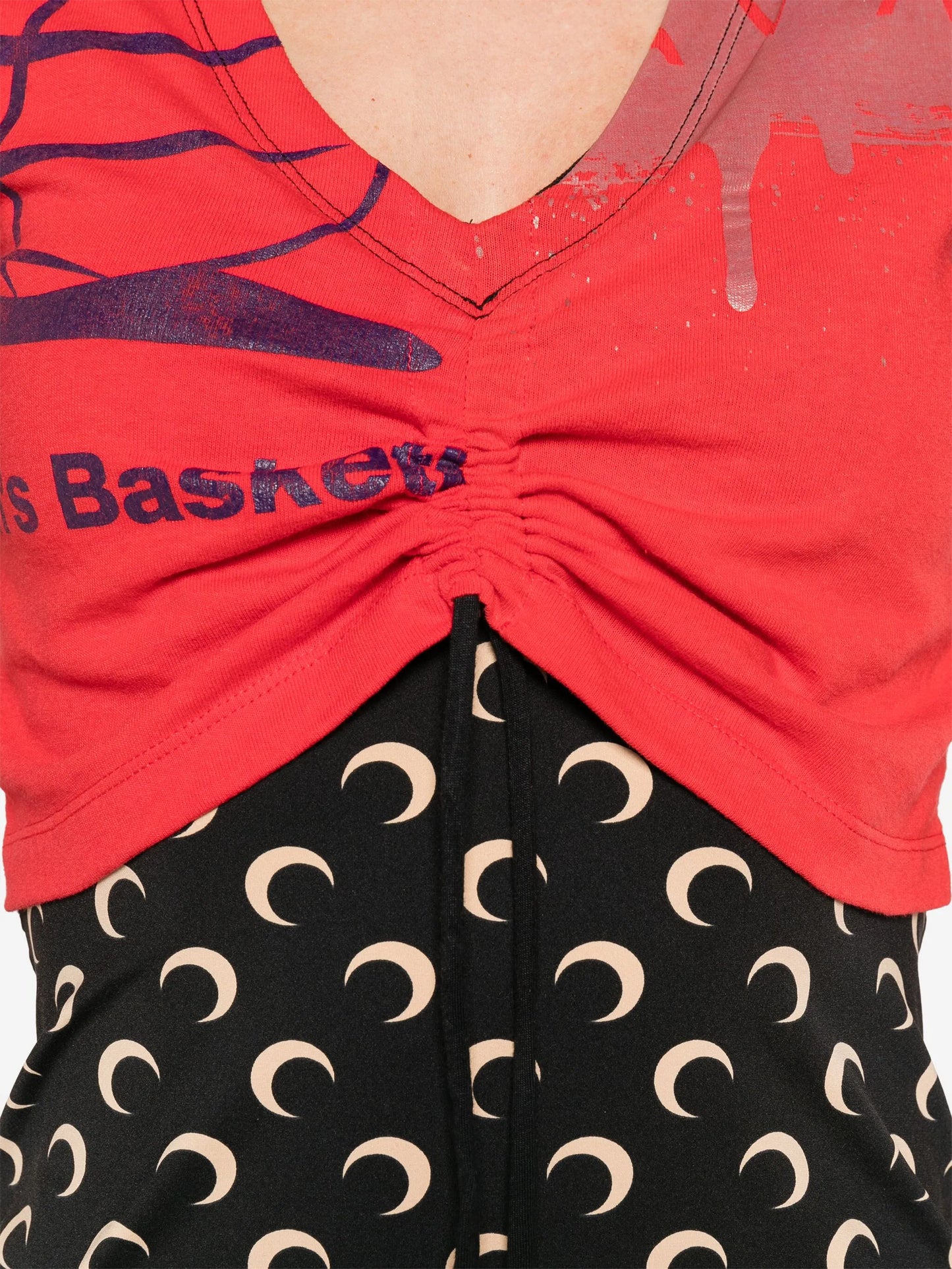Regenerated layered T-shirt