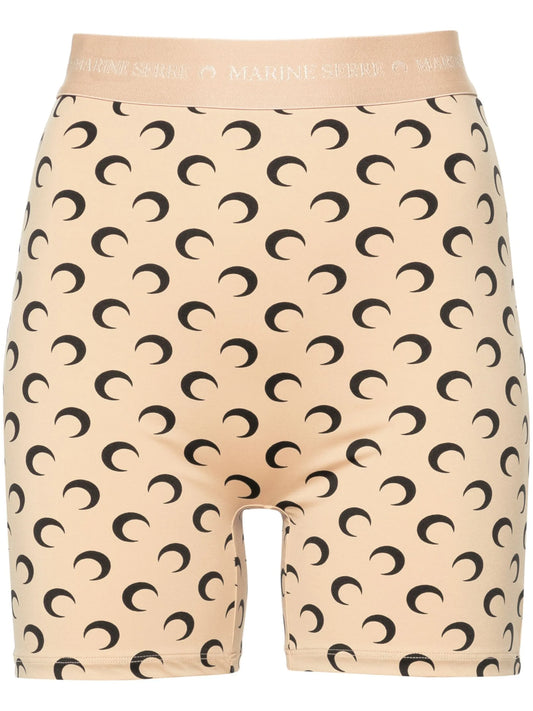 moon jersey mini shorts