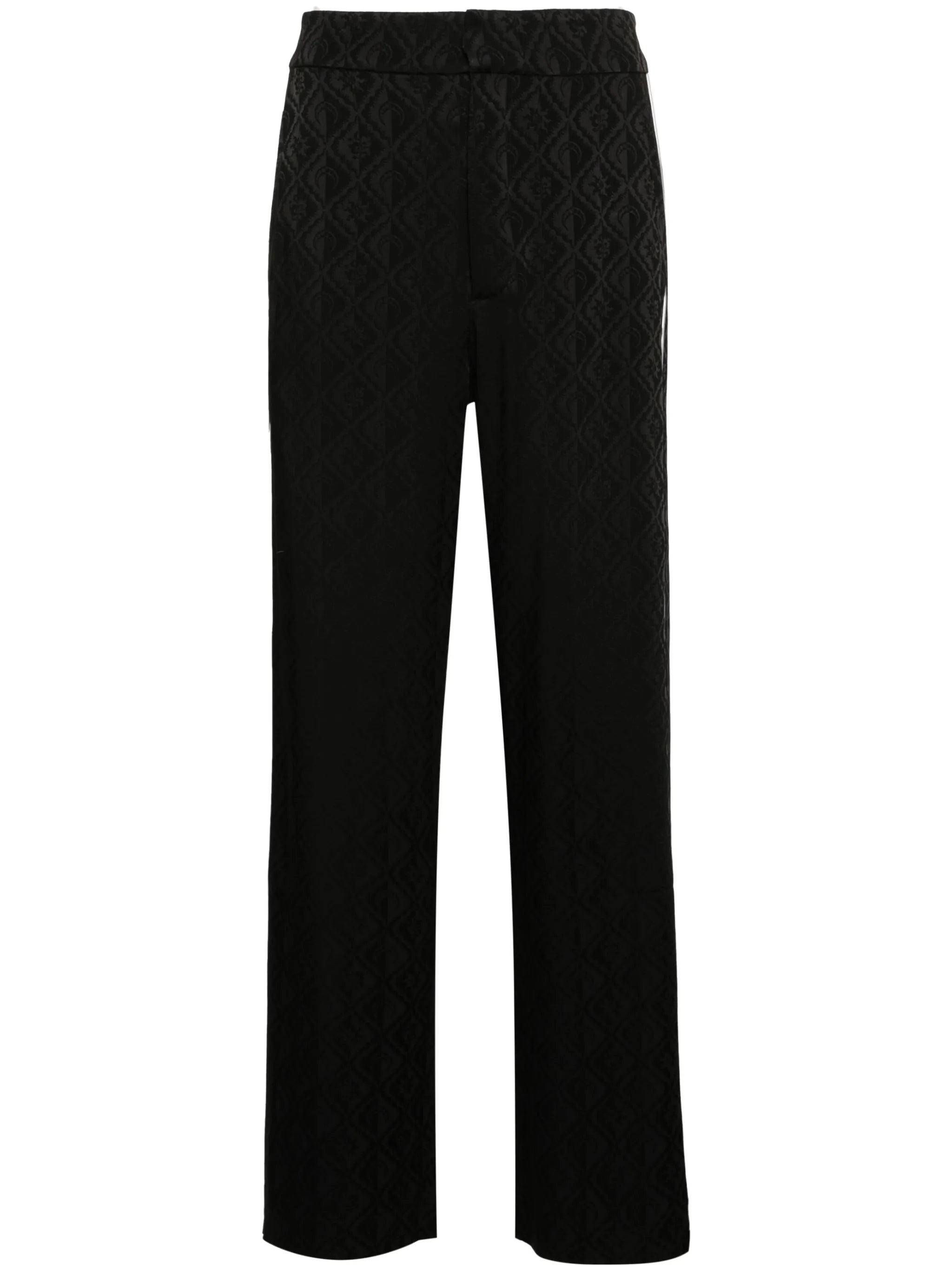 Moon Diamant-jacquard trousers