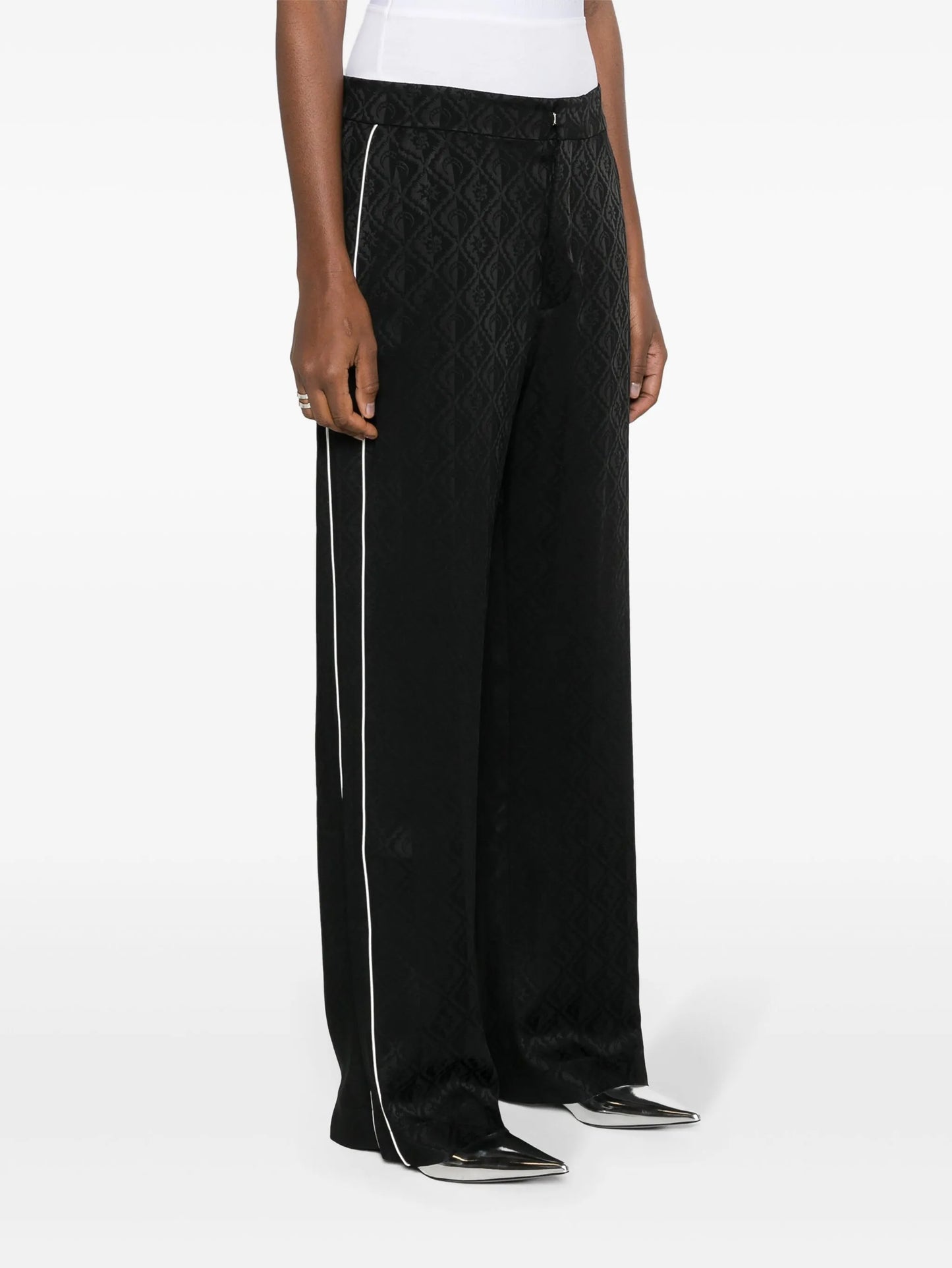 Moon Diamant-jacquard trousers