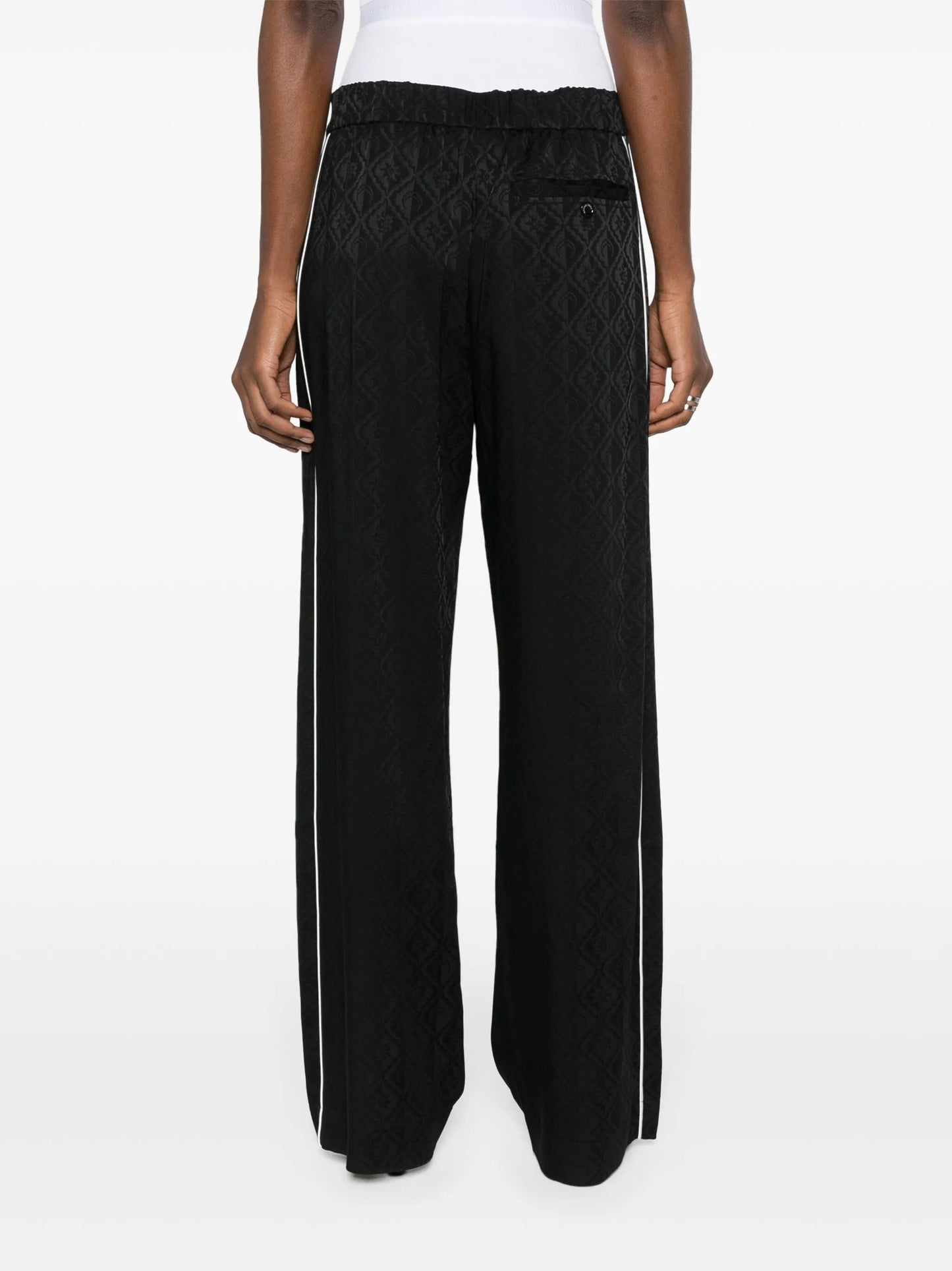 Moon Diamant-jacquard trousers
