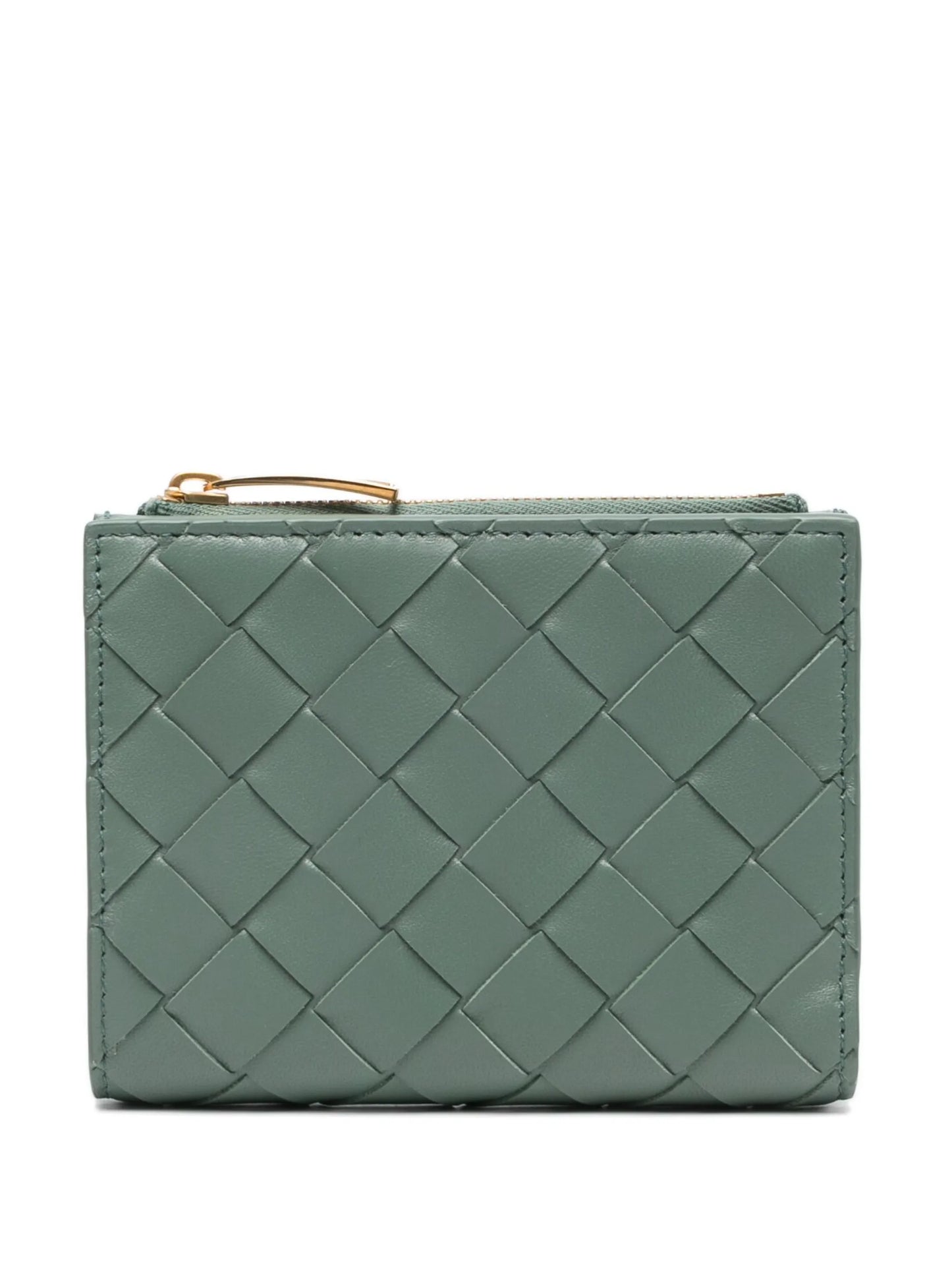 small Intrecciato bi-fold wallet