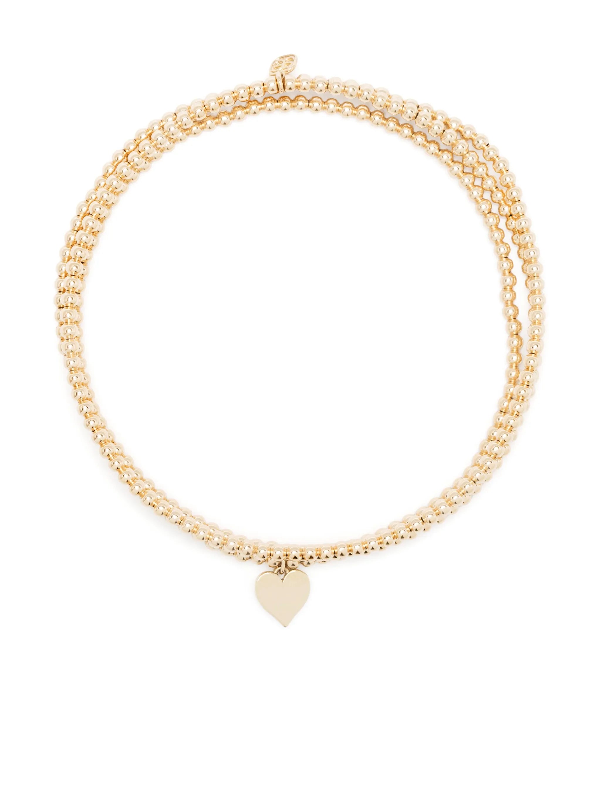 14kt yellow gold Tiny Pure Heart bracelet