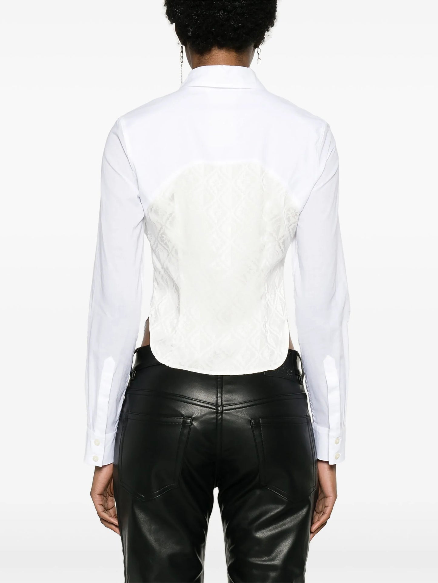 Household corset-style cotton shirt