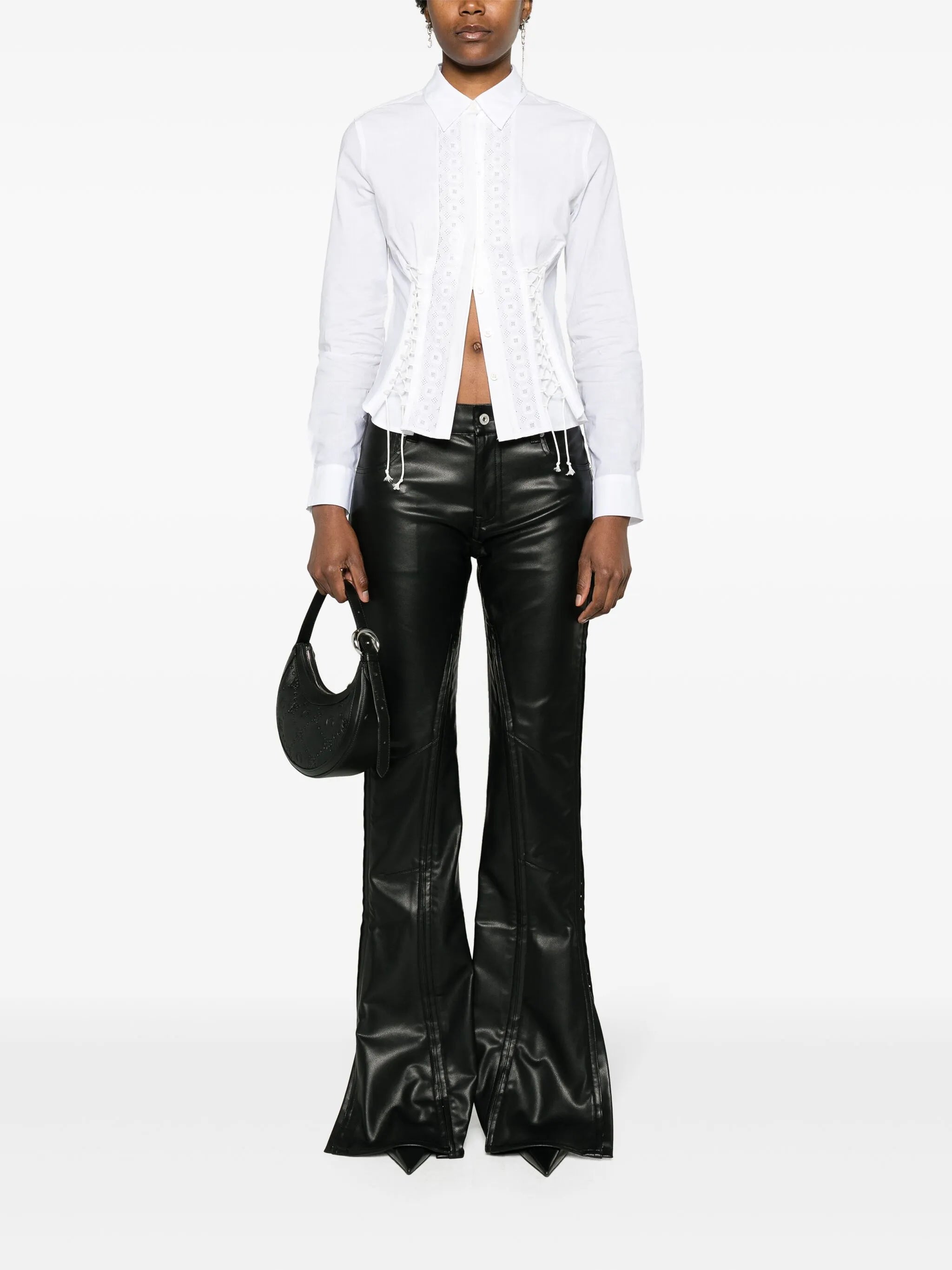 Household corset-style cotton shirt