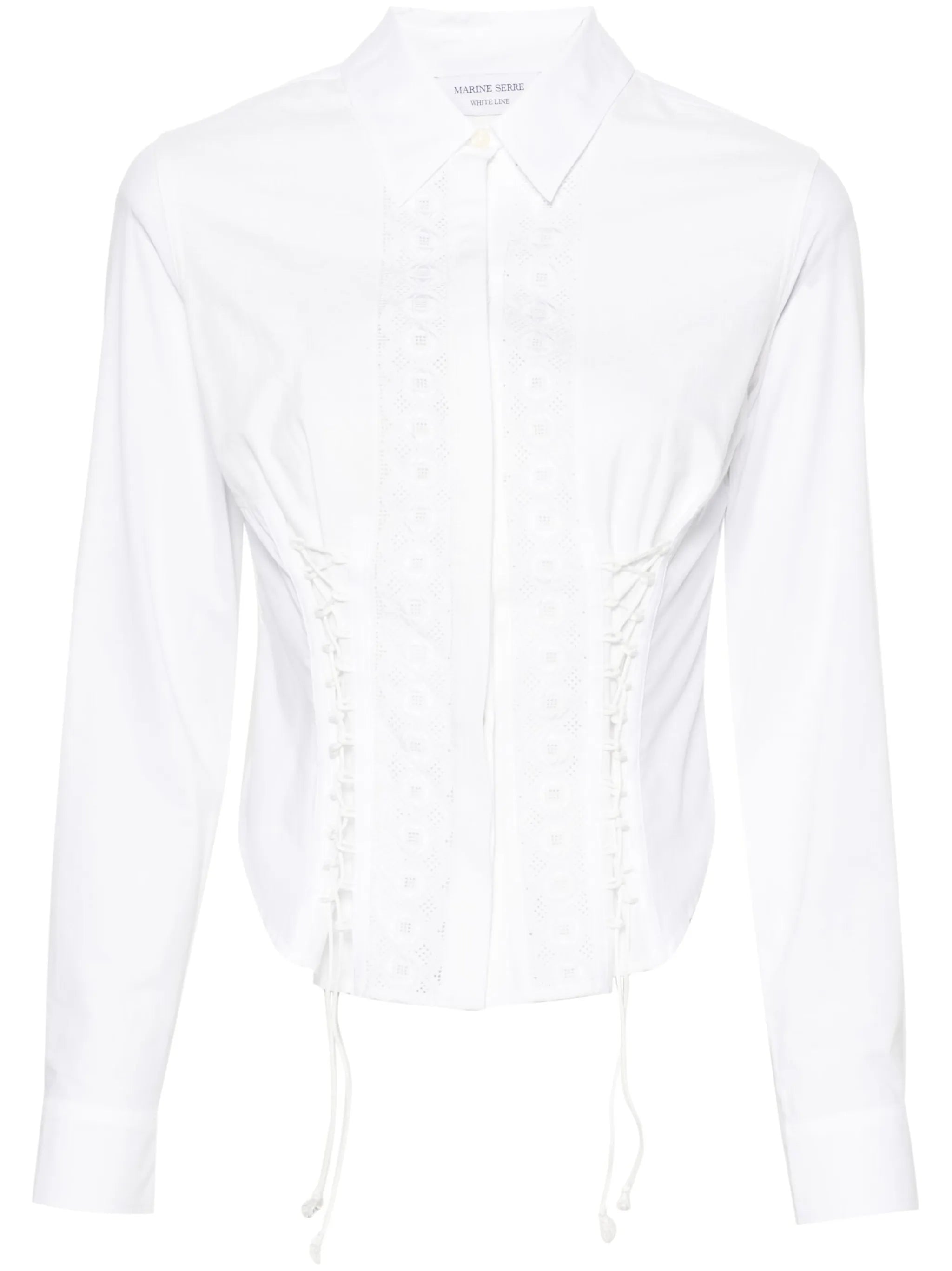 Household corset-style cotton shirt