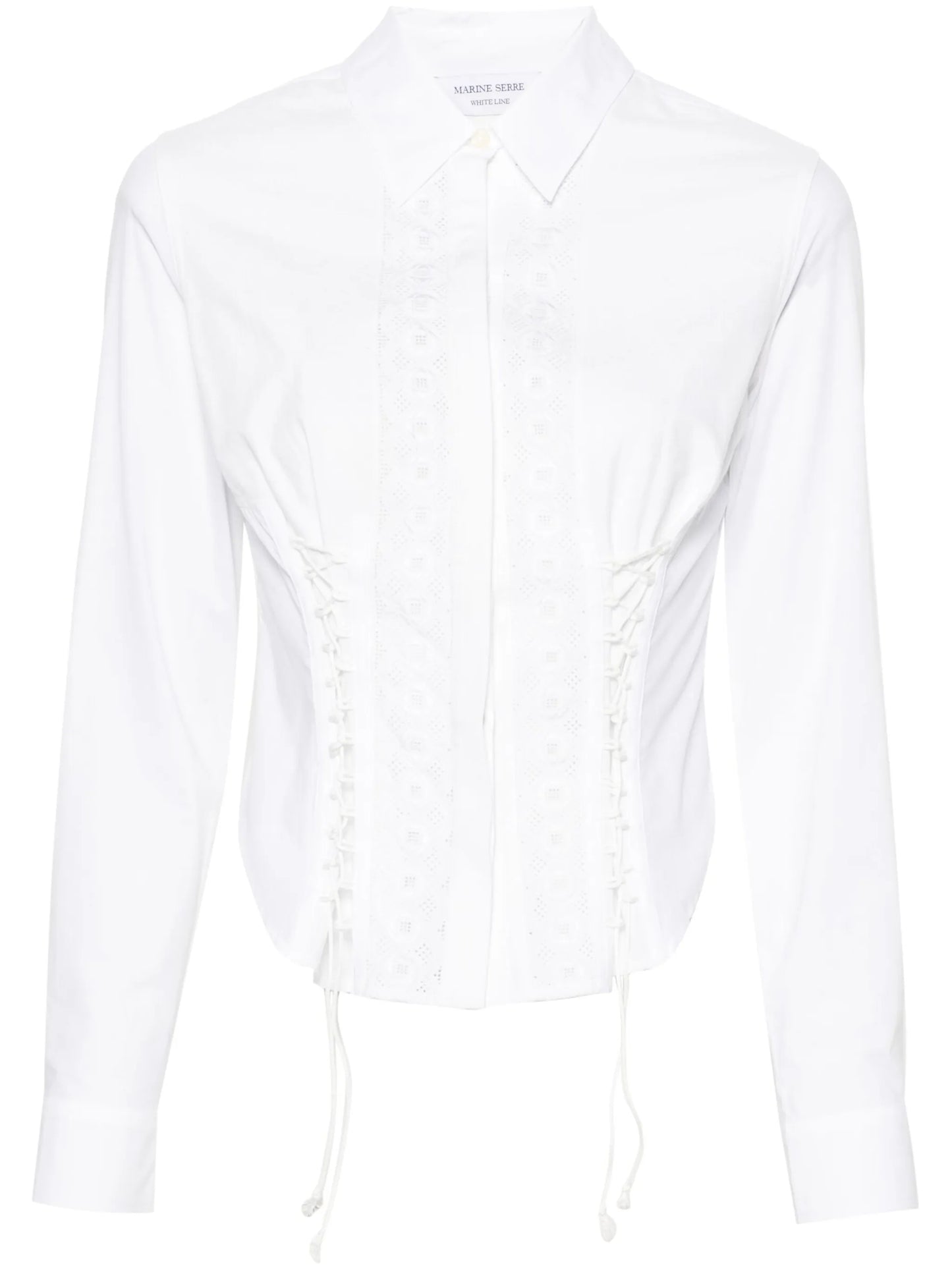 Household corset-style cotton shirt
