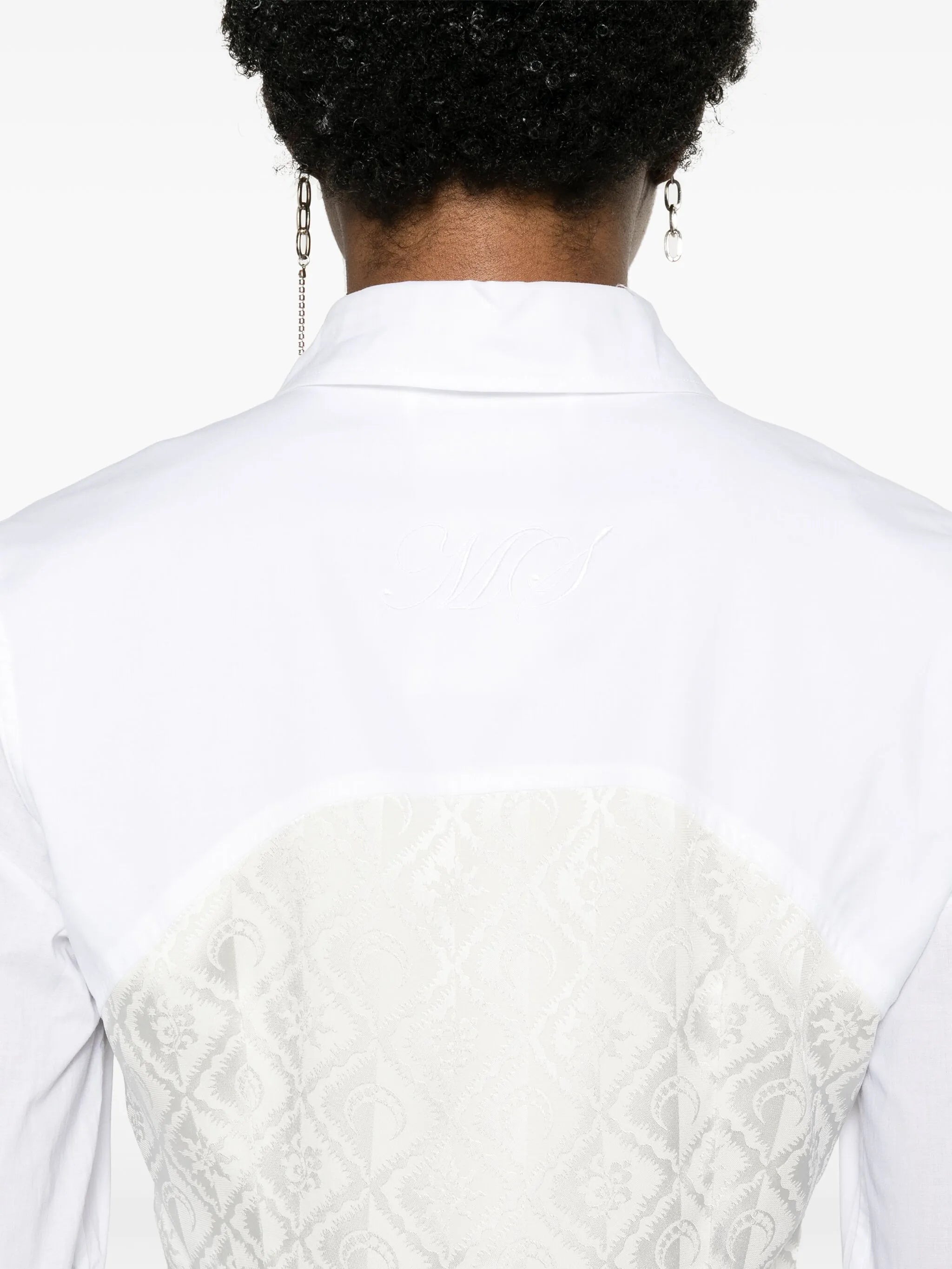 Household corset-style cotton shirt