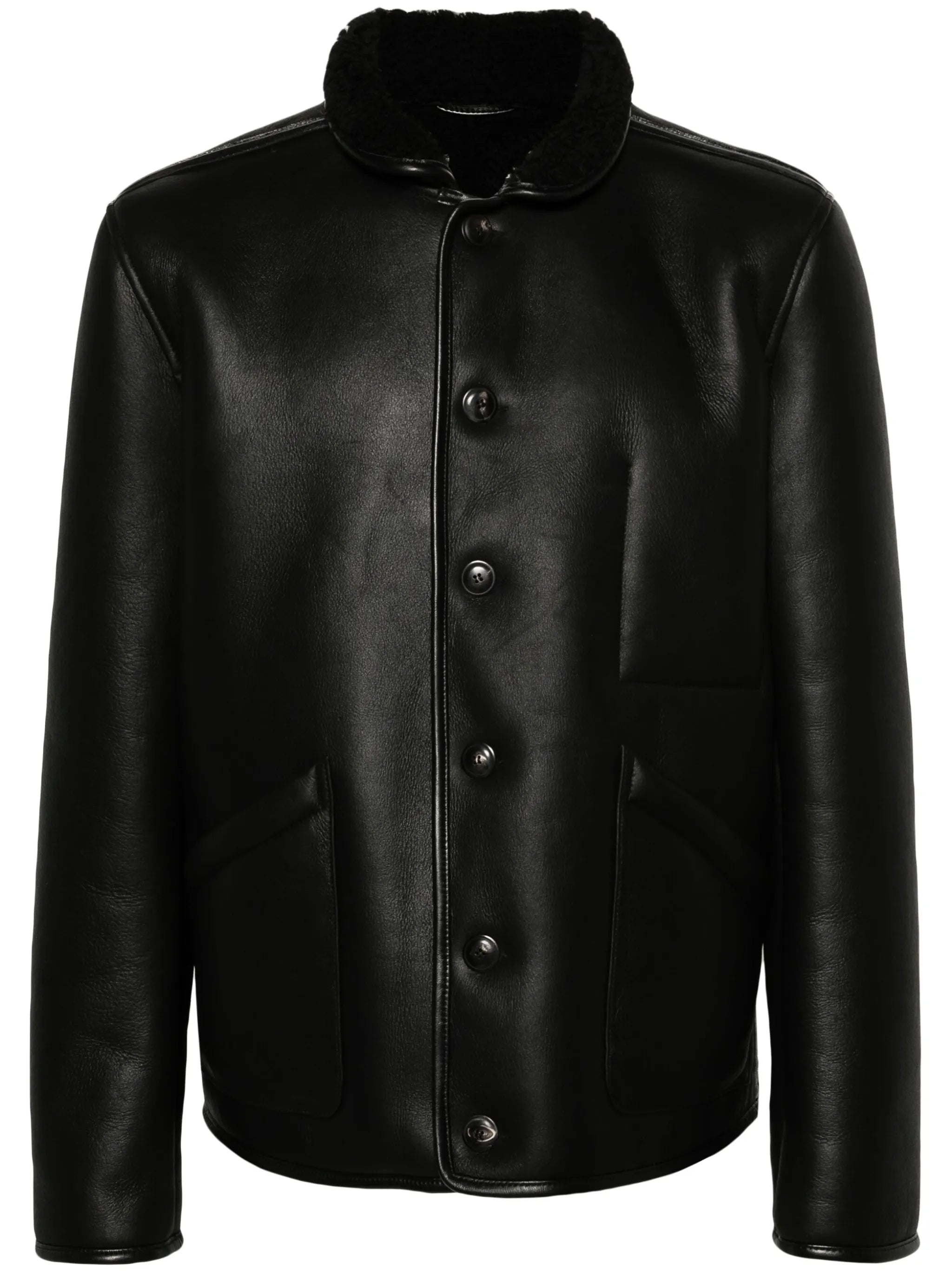 Brainticket leather jacket