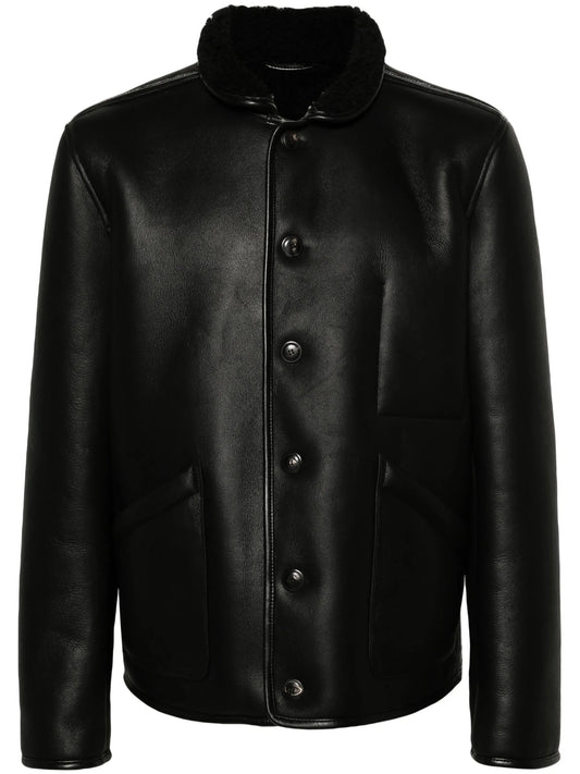 Brainticket leather jacket