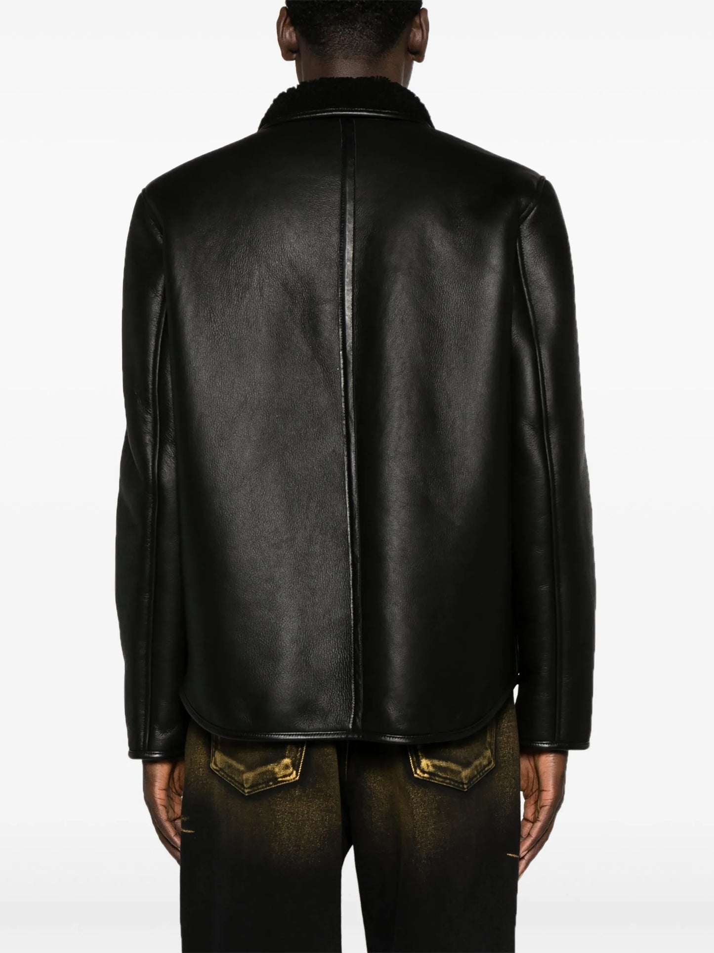 Brainticket leather jacket