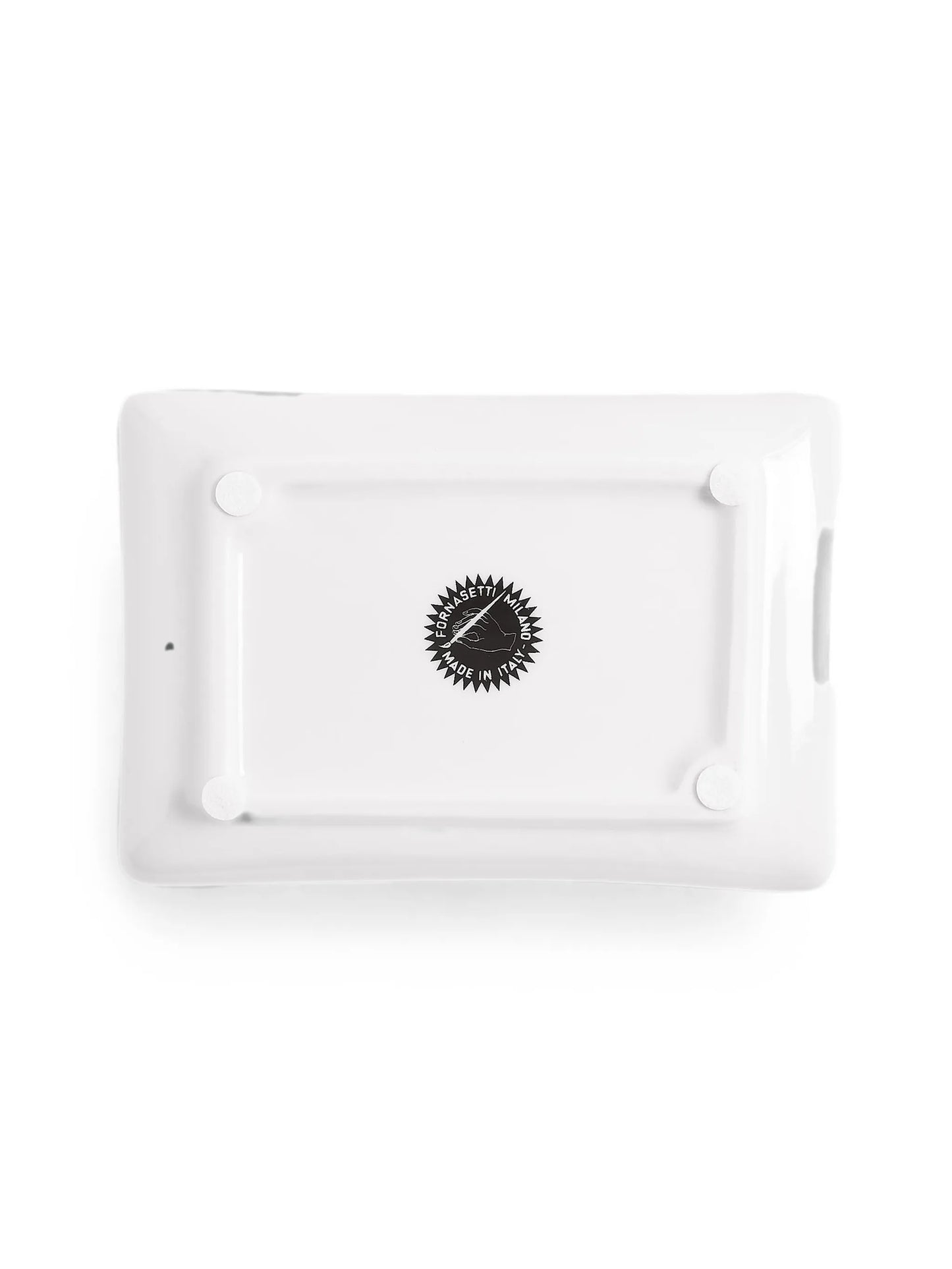 Mano hand-motif porcelain ashtray