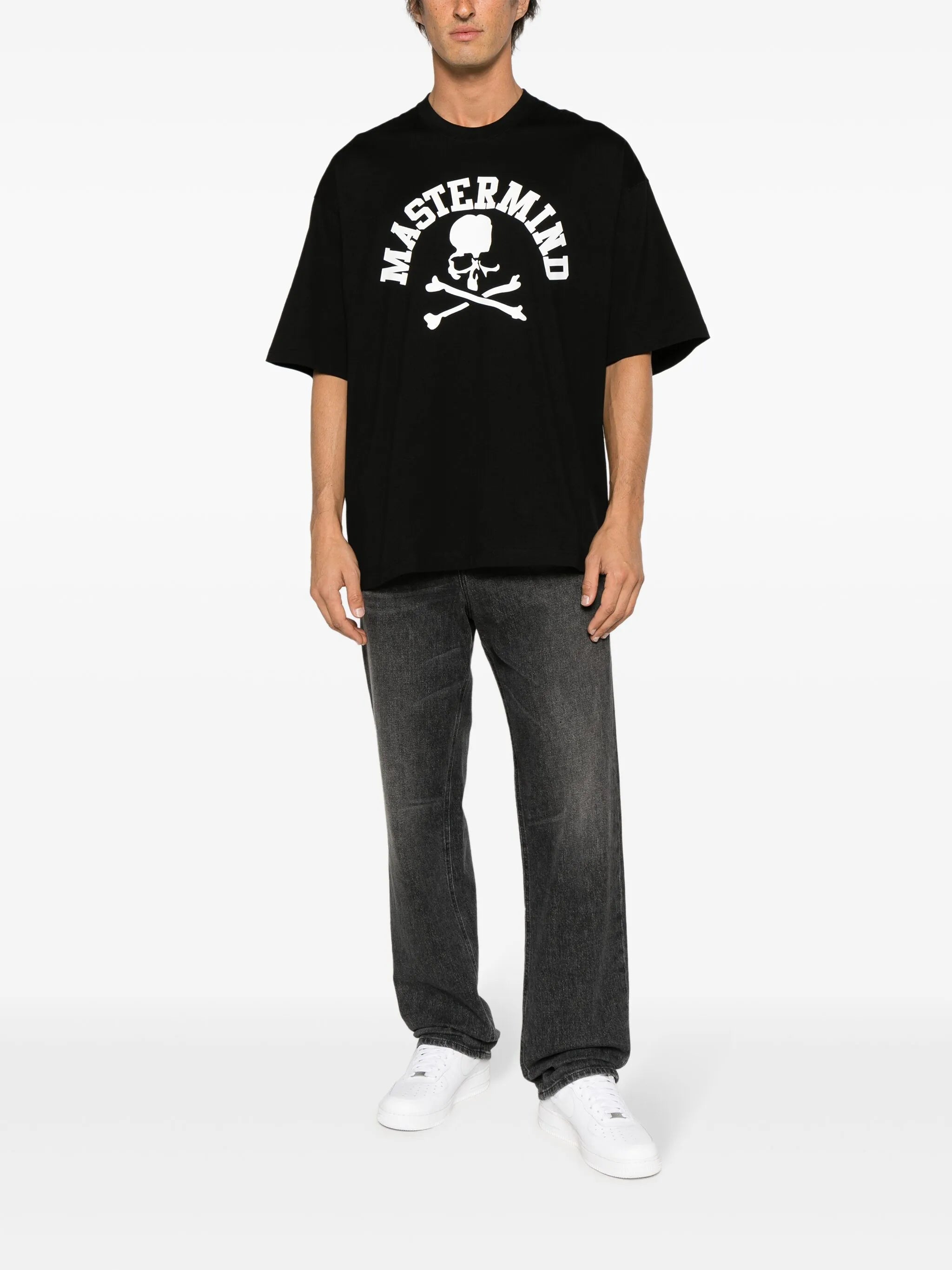 logo-print cotton T-shirt