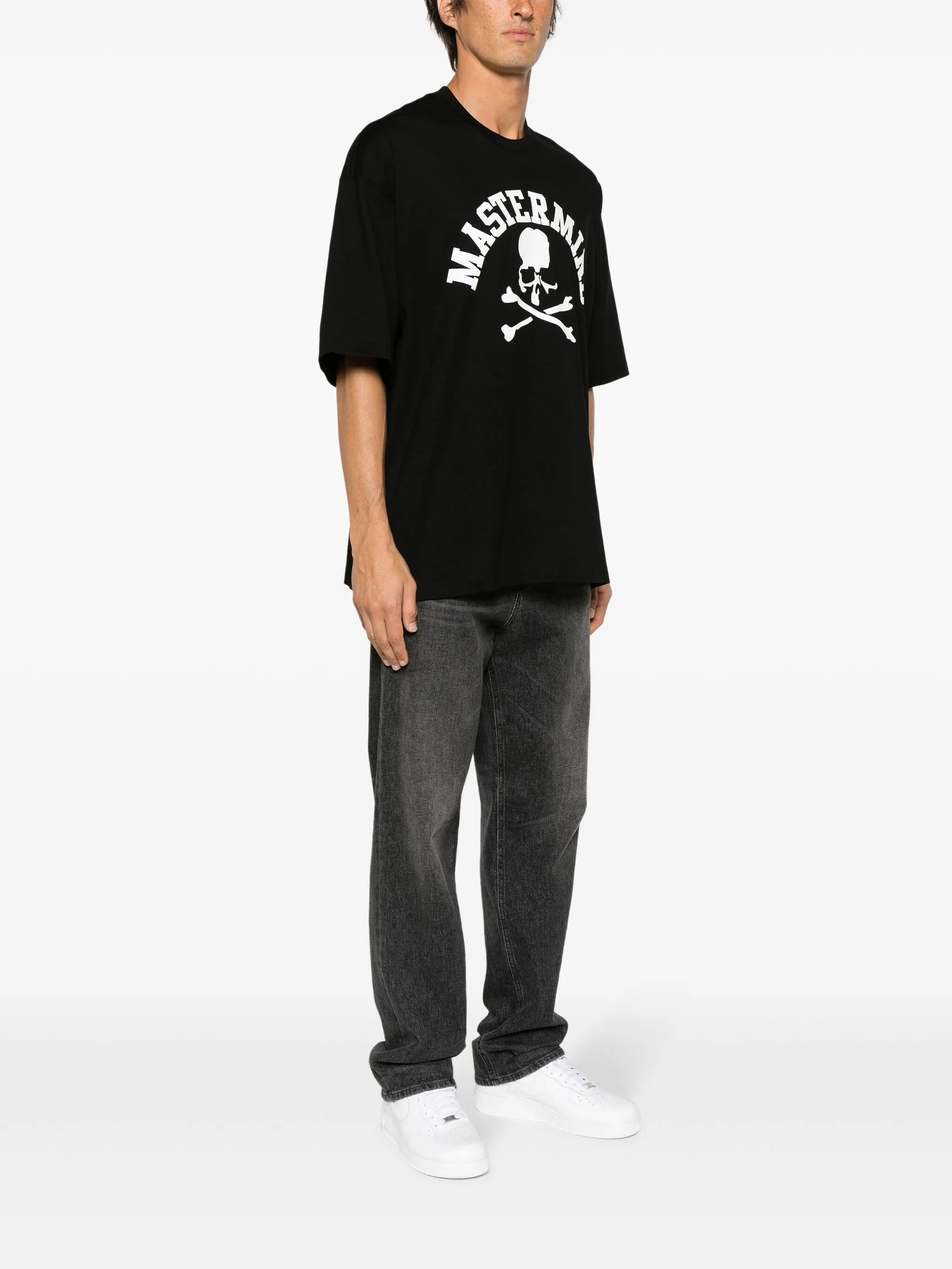 logo-print cotton T-shirt