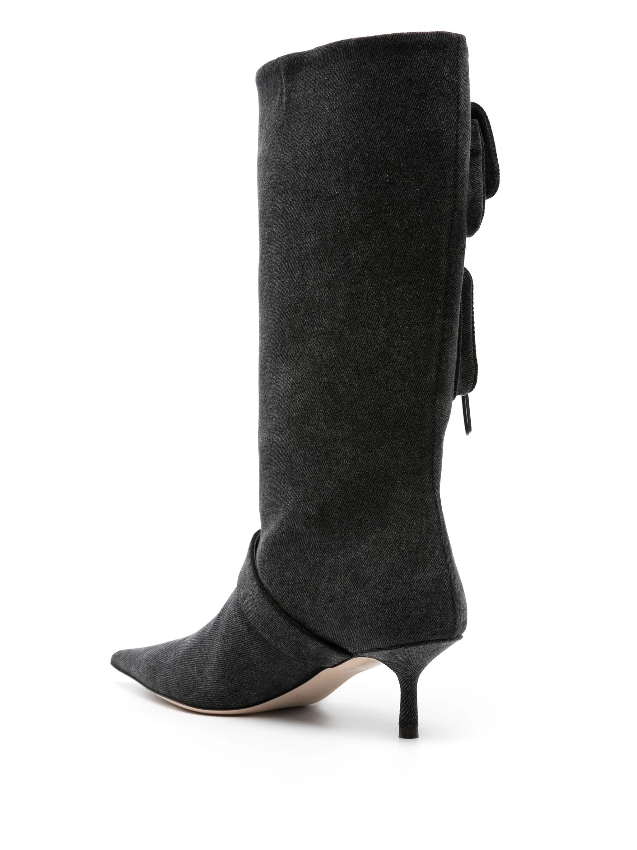 65mm denim cargo boots