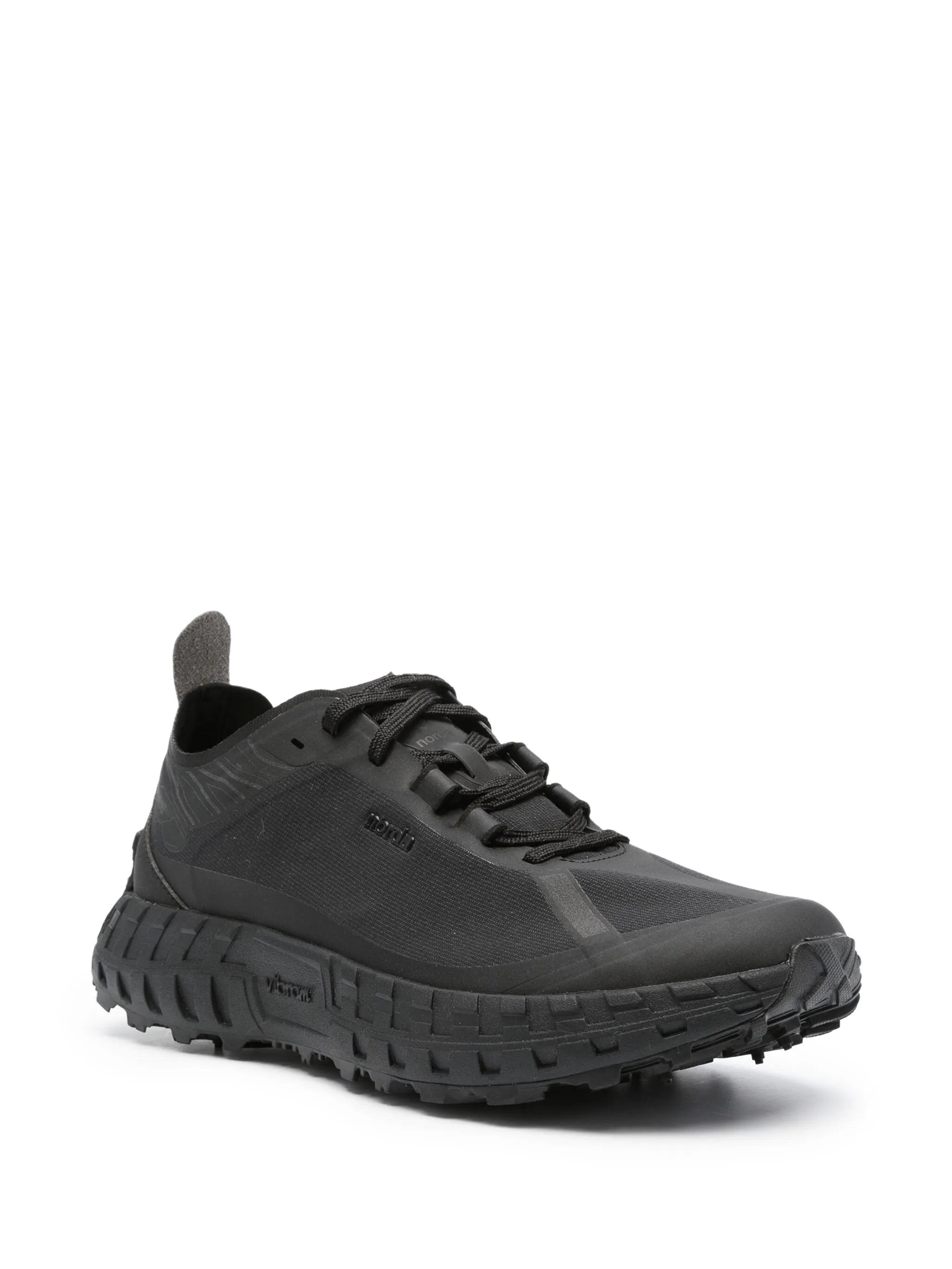 001 panelled lace-up sneakers