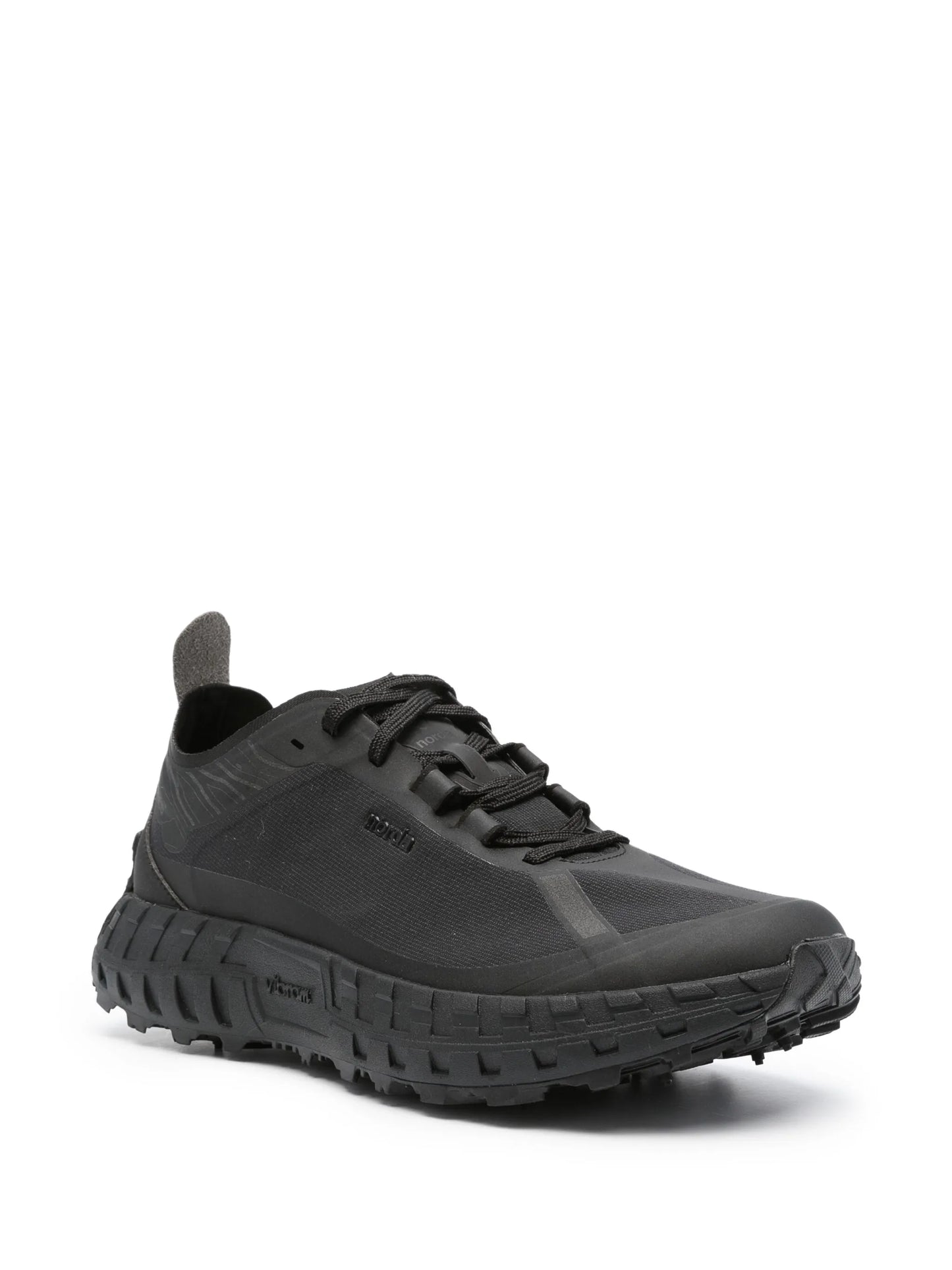 001 panelled lace-up sneakers