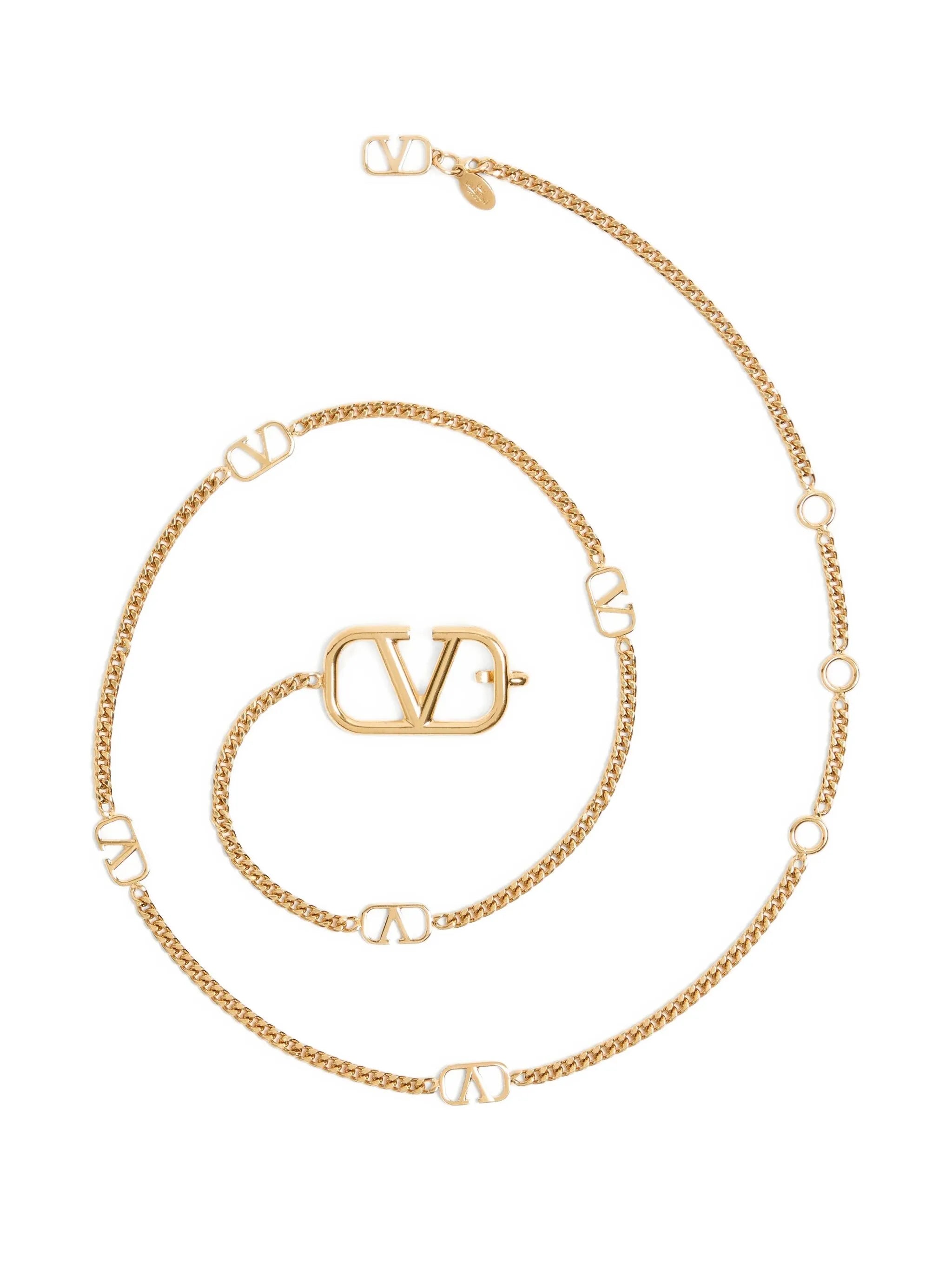 VLogo Signature polish-finish belt