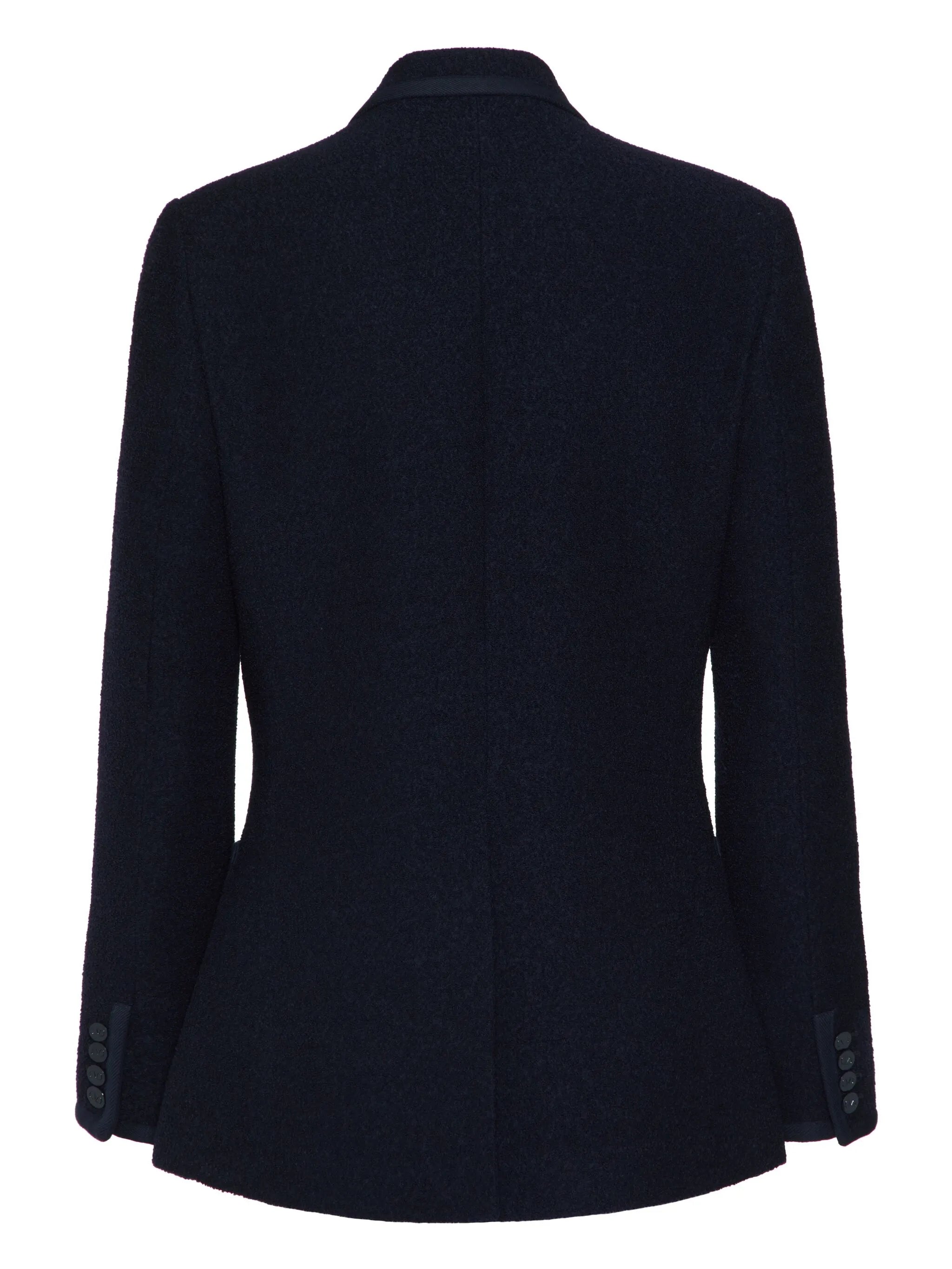 VLogo Signature double-breasted bouclé blazer