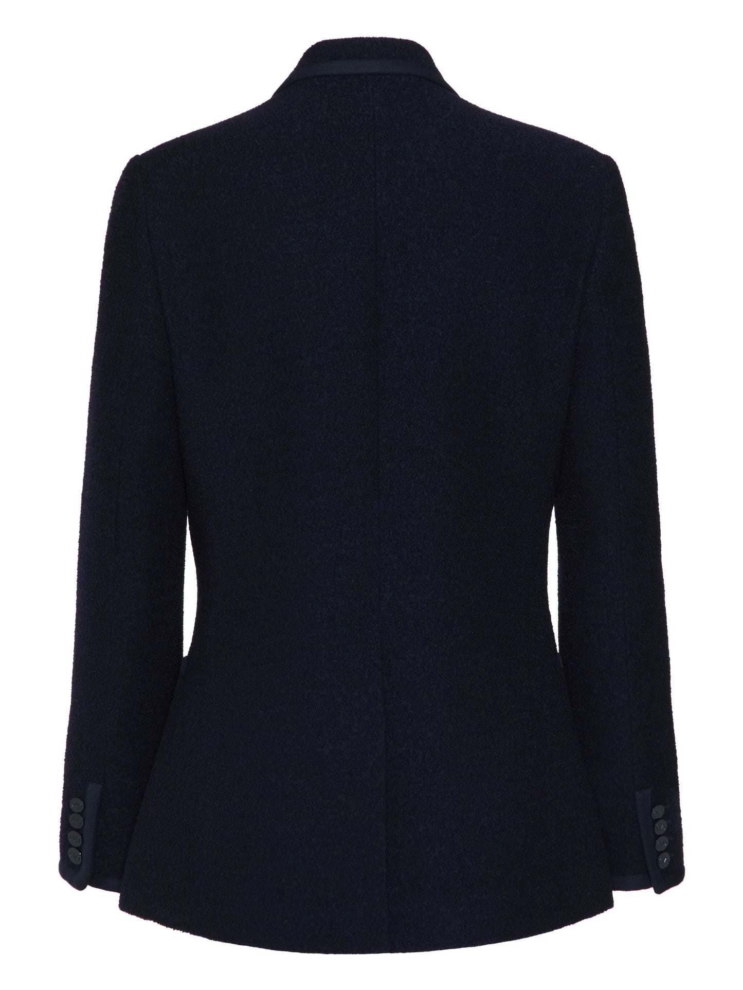 VLogo Signature double-breasted bouclé blazer