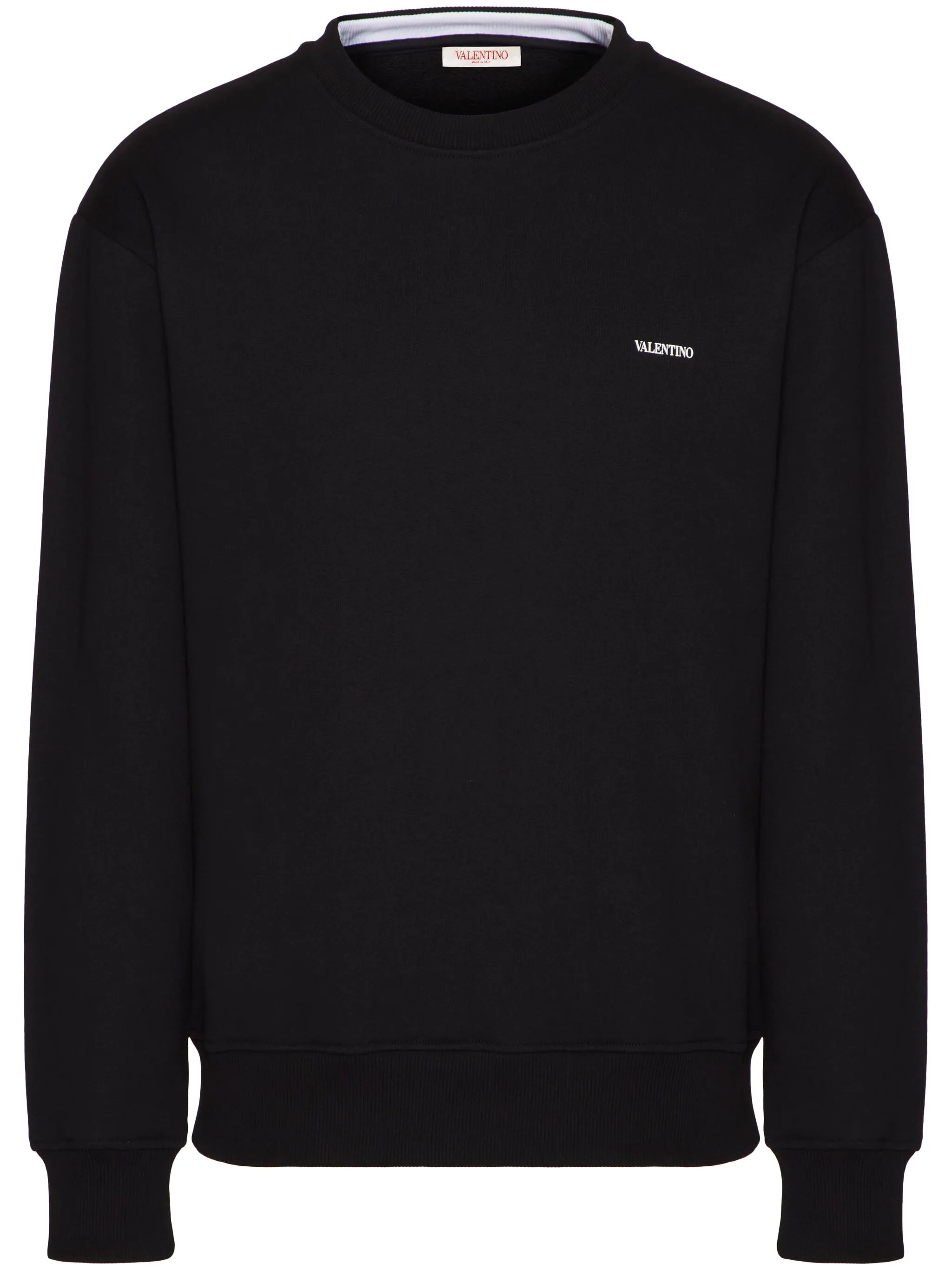 logo-print cotton sweatshirt